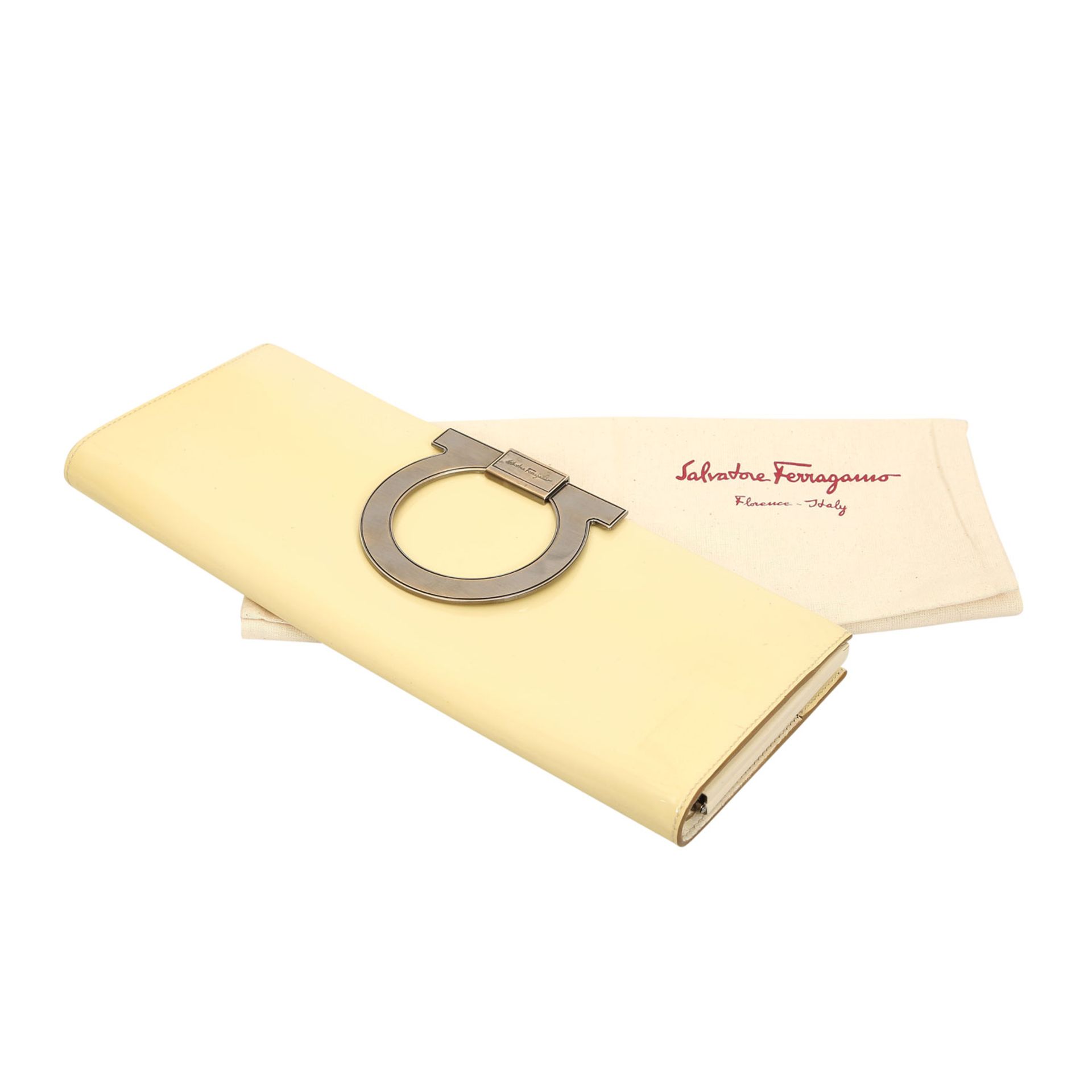 SALVATORE FERRAGAMO modische Clutch. - Bild 6 aus 6