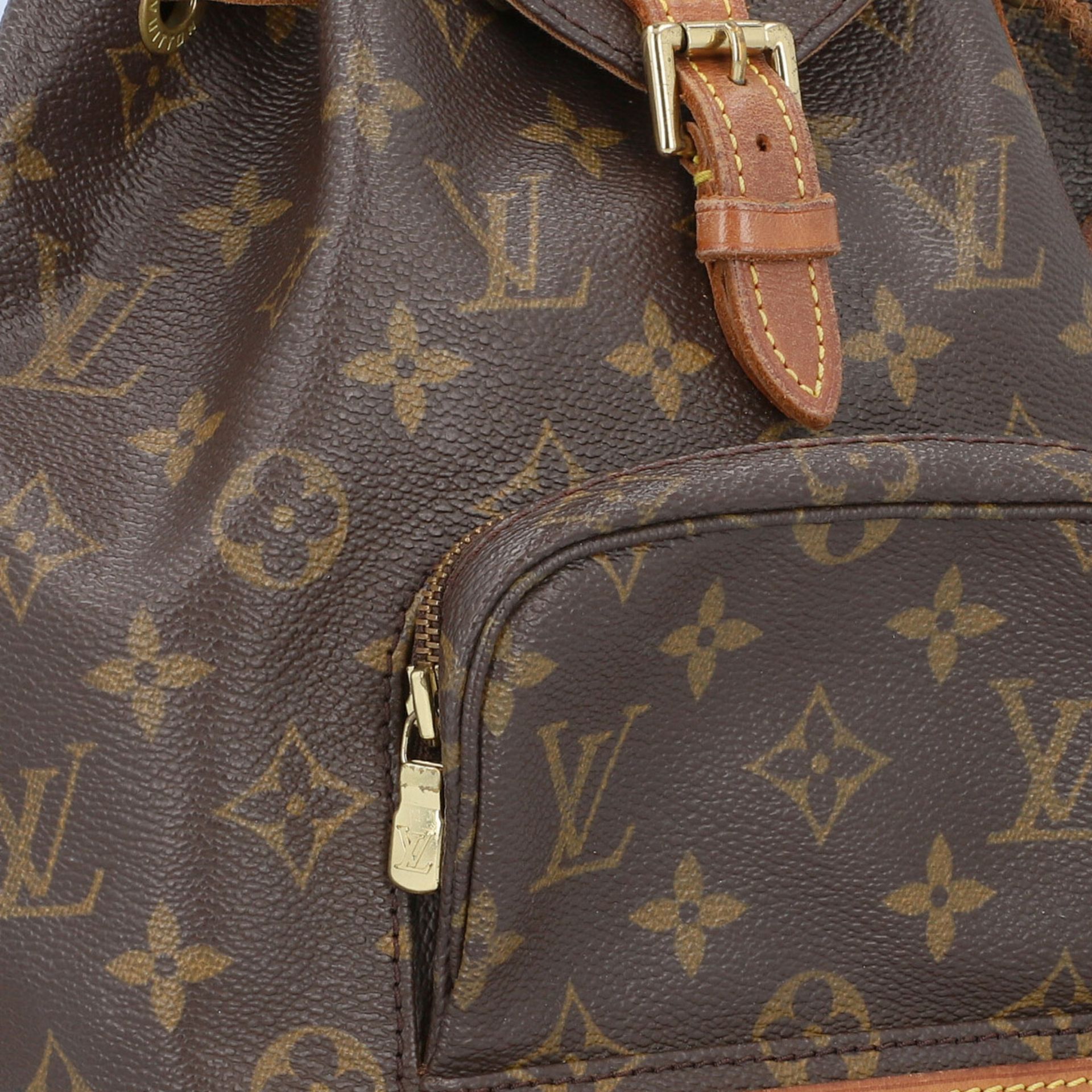 LOUIS VUITTON VINTAGE Rucksack "MONTSOURIS PM", Koll. 1997. - Bild 8 aus 8