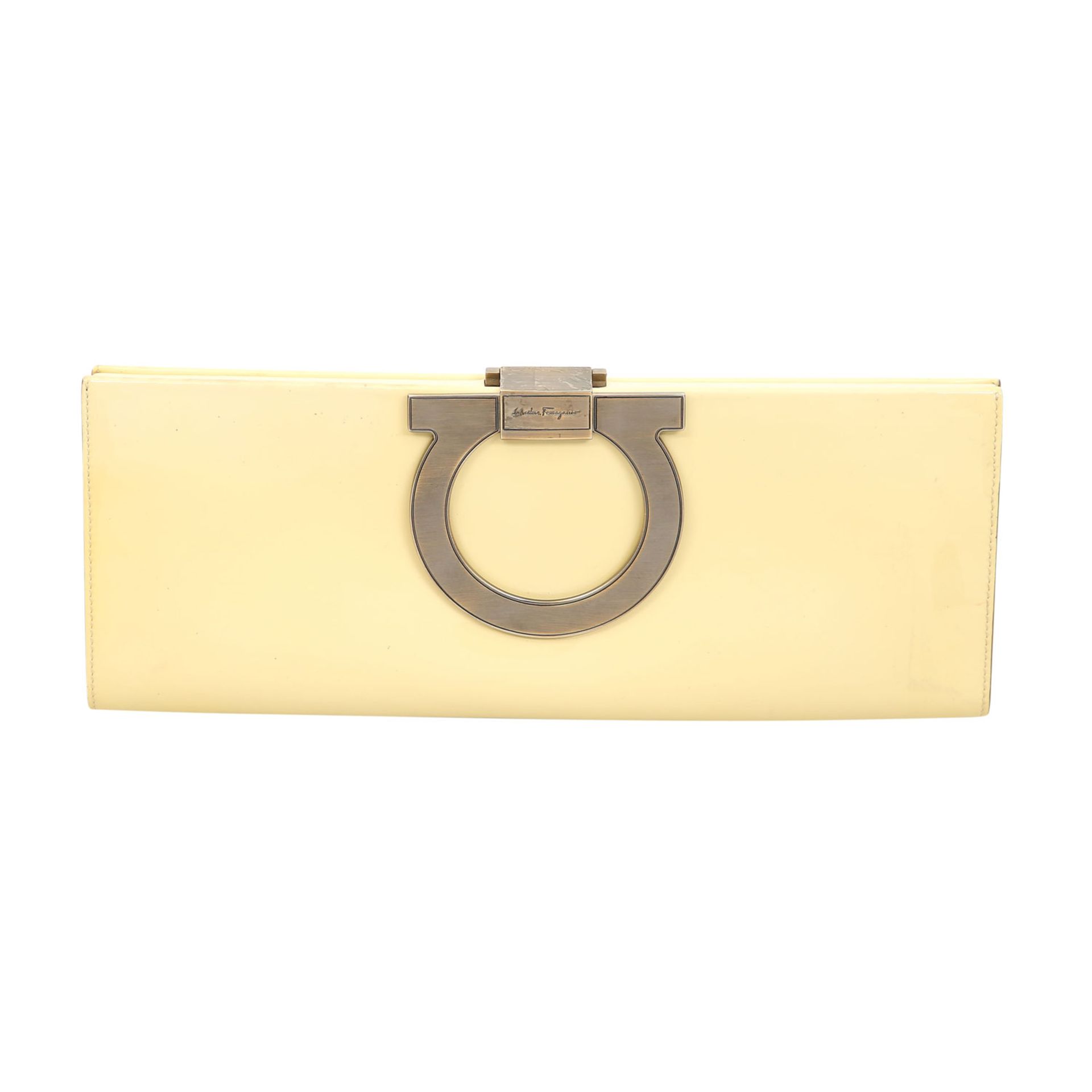 SALVATORE FERRAGAMO modische Clutch.