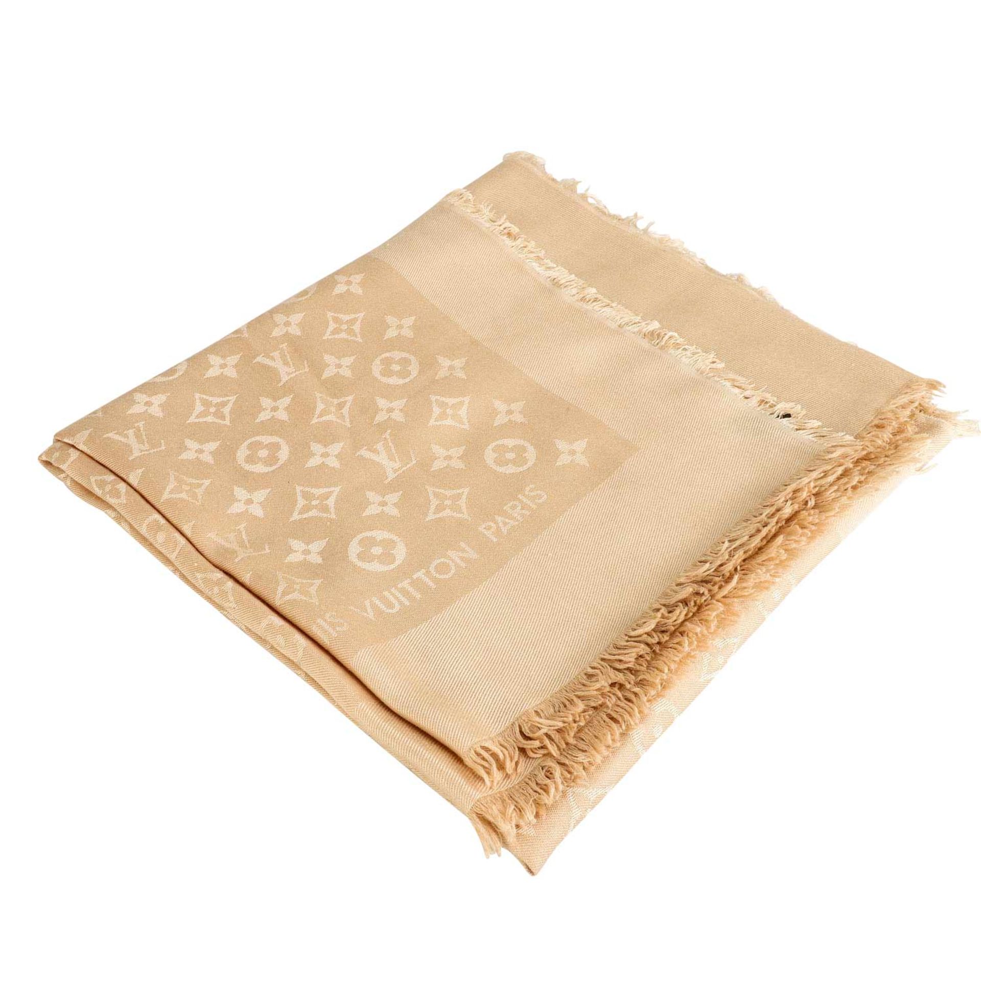 LOUIS VUITTON Grandfoulard "MONOGRAM TUCH". - Bild 2 aus 3