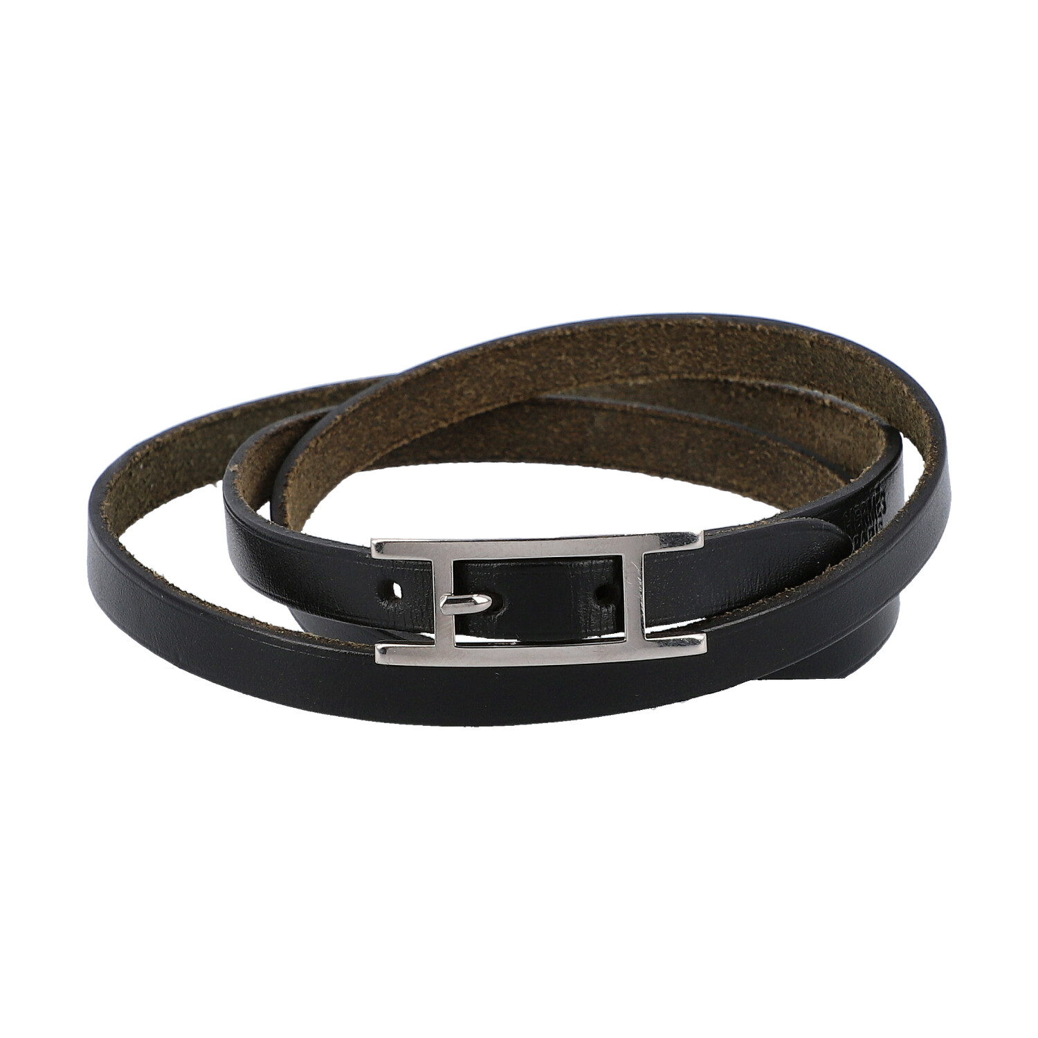 HERMÉS Armband "BEHAPI DOUBLE TOUR", akt. NP.: 295,-€.