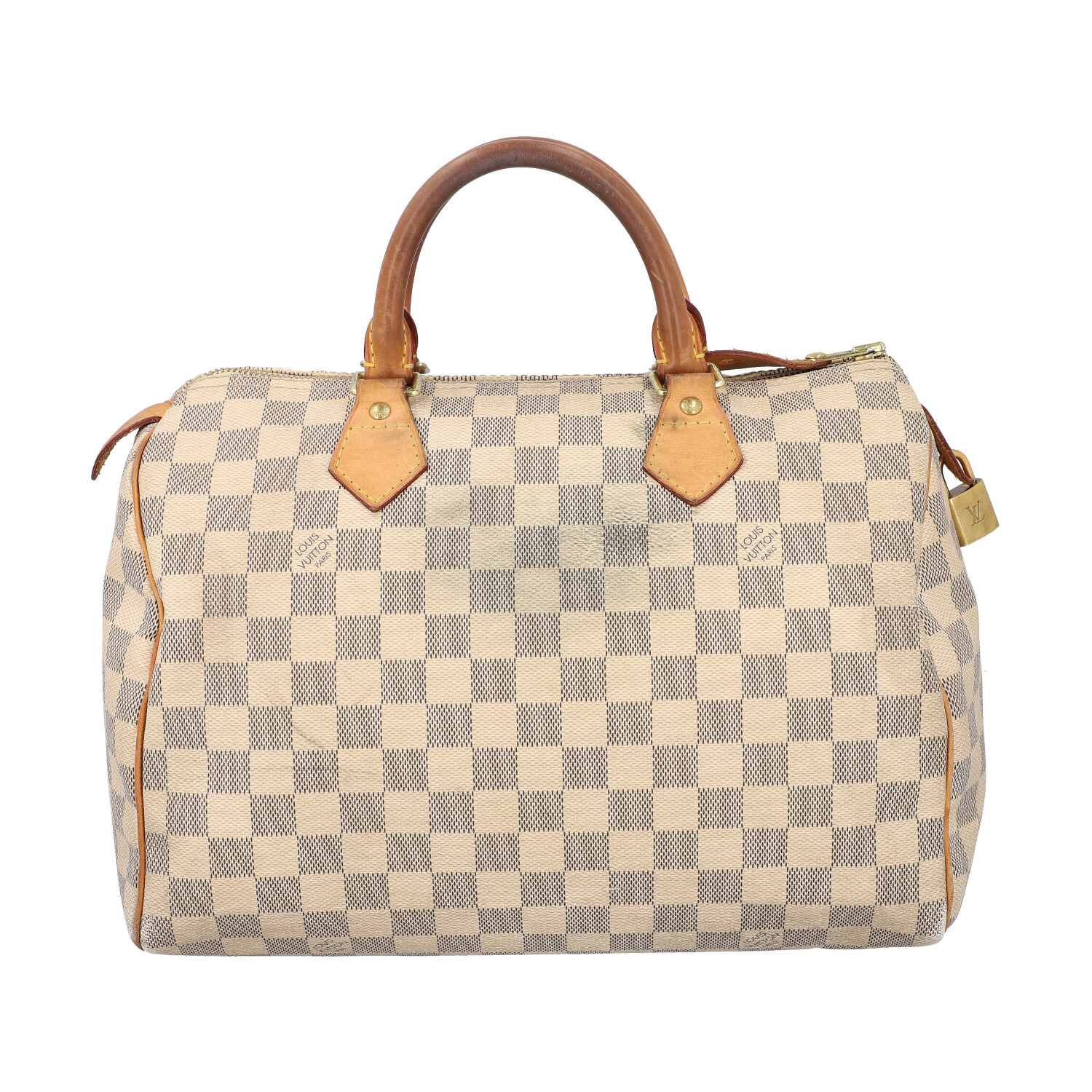 LOUIS VUITTON Handtasche "SPEEDY 30", Koll. 2014.