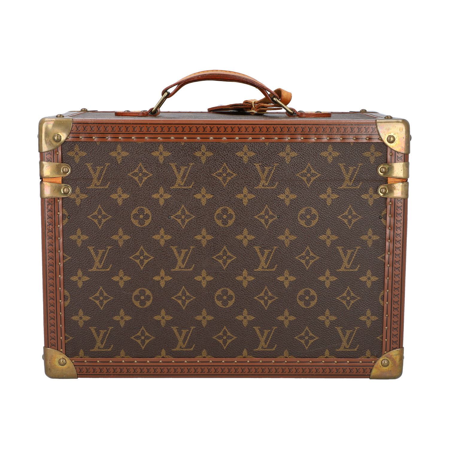 LOUIS VUITTON VINTAGE Kosmetikkoffer "BOITE PHARMACIE". Akt. NP.: 6.200,-€. - Image 4 of 7