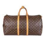 LOUIS VUITTON VINTAGE Weekender "KEEPALL 55", Koll. 1993.