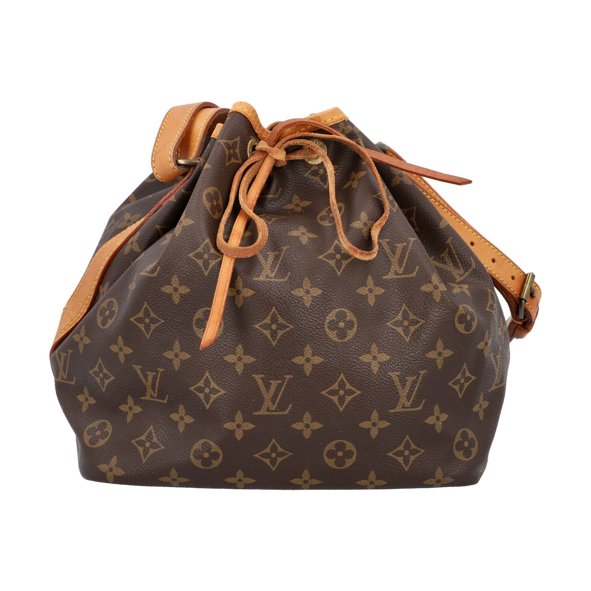 LOUIS VUITTON VINTAGE Beuteltasche "NOÉ", Koll. 1992.Akt. NP.: 1.020,-€. Monogram Canvas Serie mit