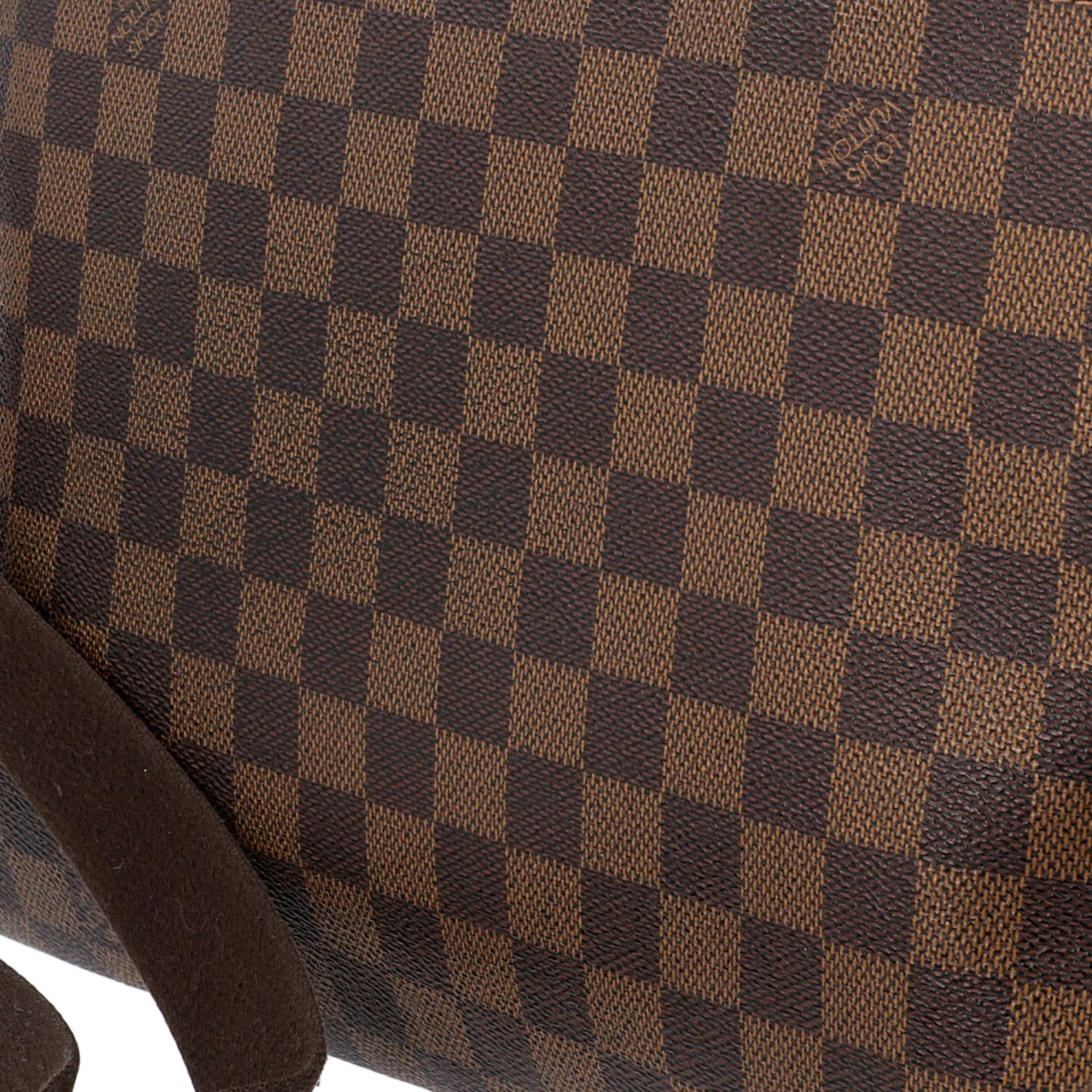 LOUIS VUITTON Messenger Bag, "BROOKLYN MM", Koll. 2010.Damier Ebene Serie mit textilem - Bild 7 aus 8