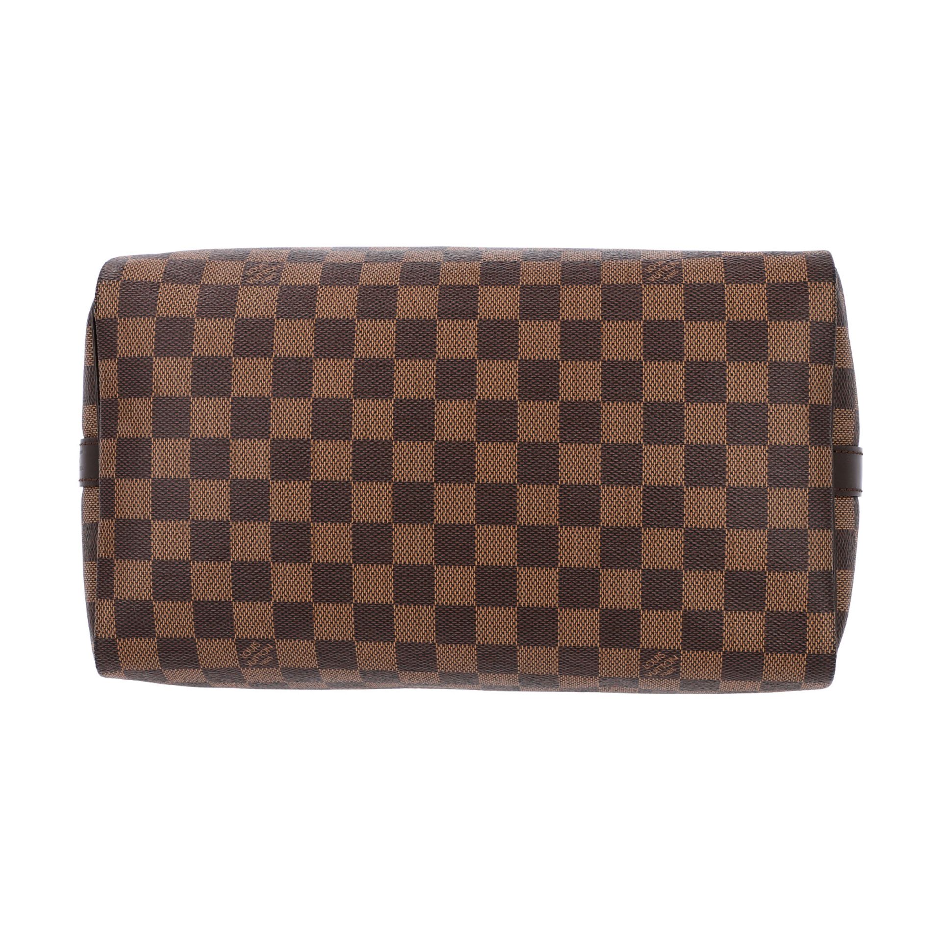 LOUIS VUITTON Handtasche "SPEEDY 30 BAND.", Koll. 2017.Akt. NP.: 1.170,-€. Damier Ebene Serie mit - Bild 5 aus 8