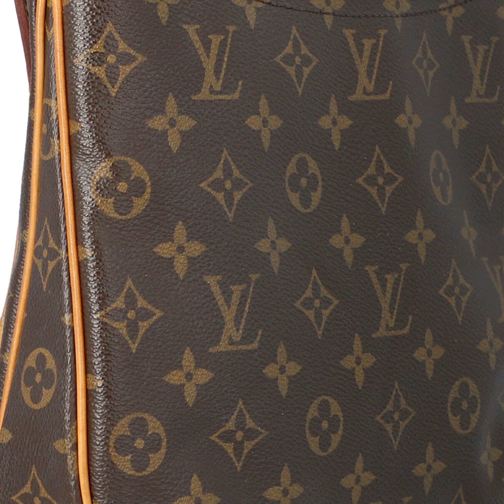 LOUIS VUITTON Umhängetasche "ODEON PM", Koll. 2014.Monogram Canvas Serie mit naturbelassenem - Bild 8 aus 8