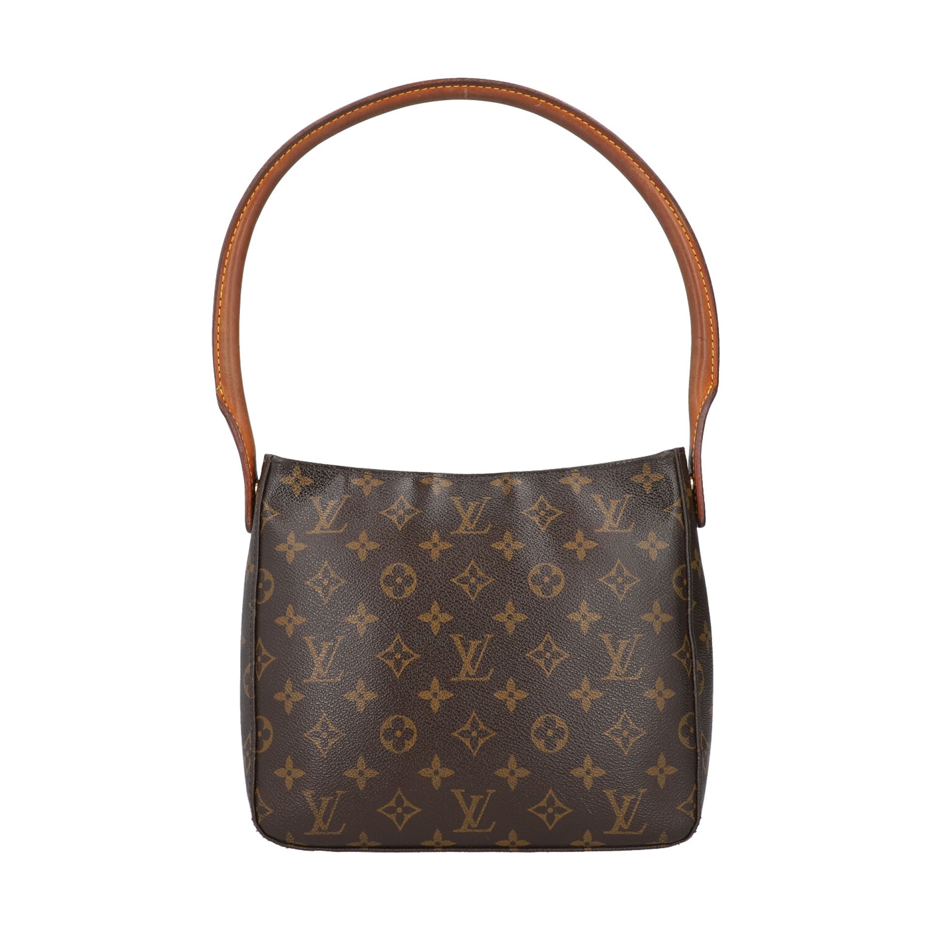 LOUIS VUITTON Schultertasche "LOOPING PM", Koll. 2005.Monogram Canvas Serie, breiter