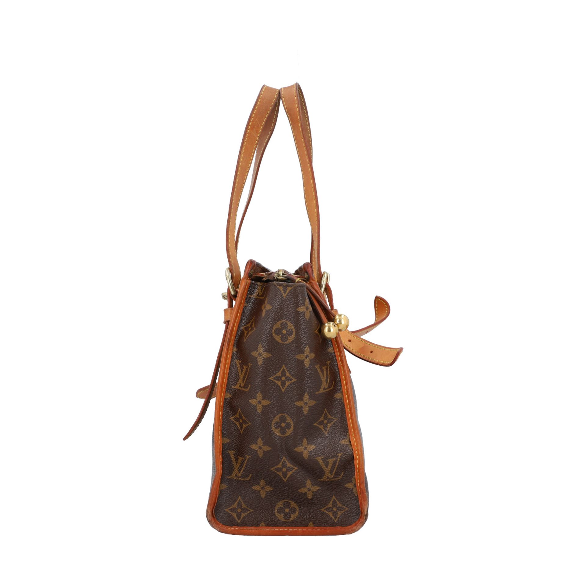 LOUIS VUITTON Handtasche "POPINCOURT", Koll. 2006.Monogram Canvas Serie mit naturbelassenem - Bild 3 aus 9