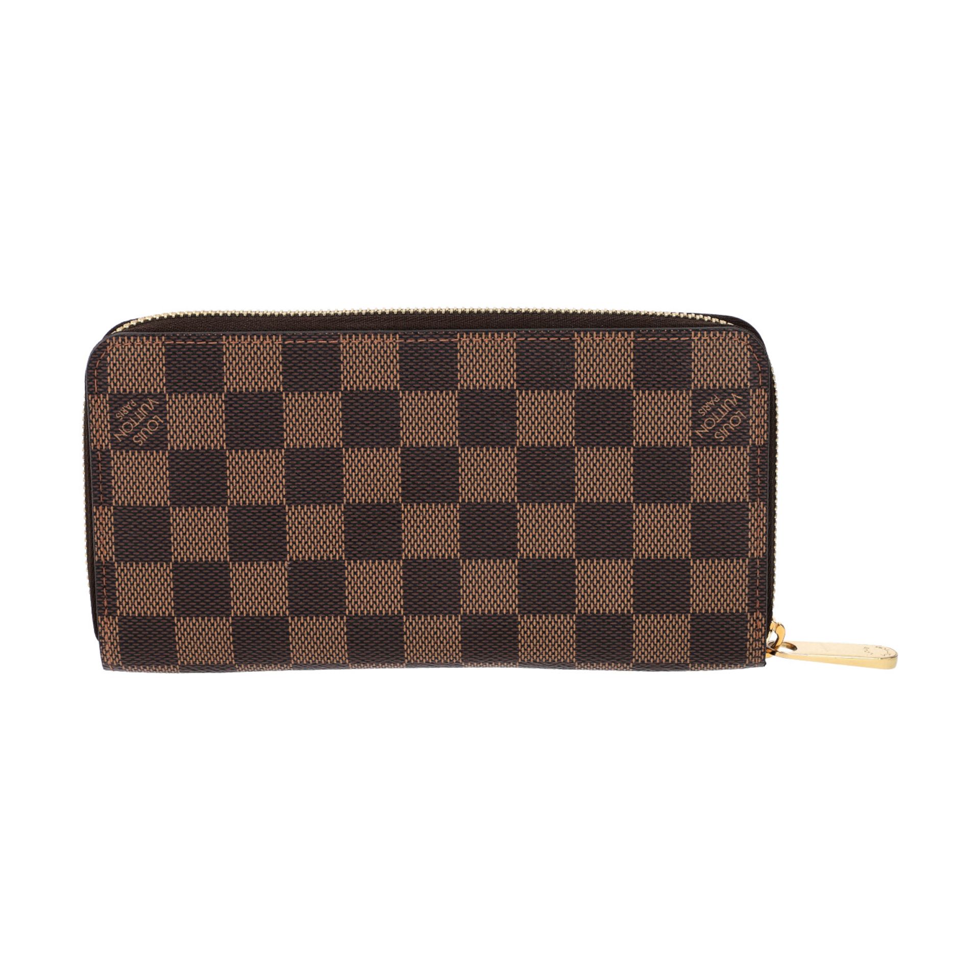 LOUIS VUITTON Portemonnaie "ZIPPY WALLET", Koll. 2017Akt. NP.: 575,-€. Damier Ebene Serie, - Bild 4 aus 5