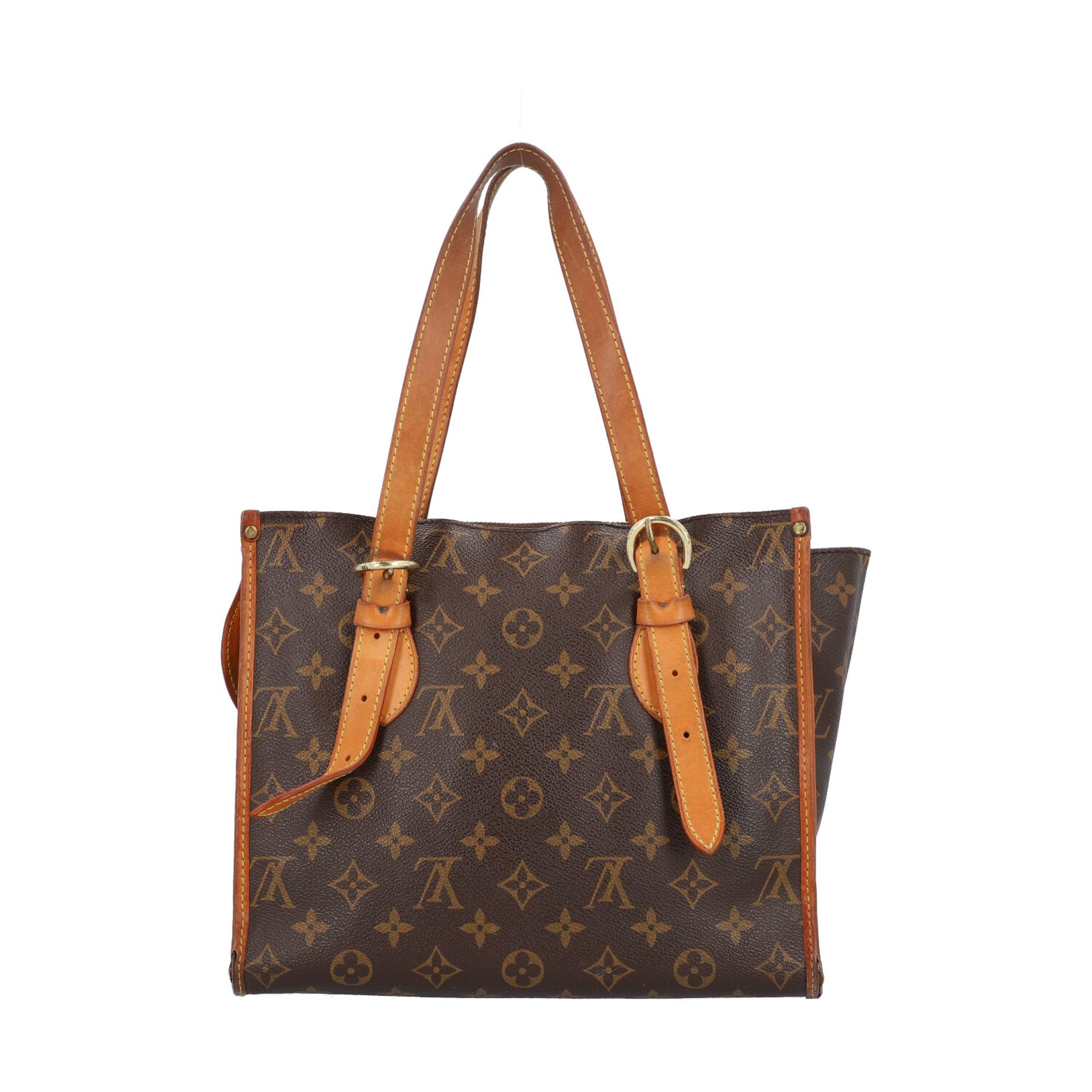 LOUIS VUITTON Handtasche "POPINCOURT", Koll. 2006.Monogram Canvas Serie mit naturbelassenem - Bild 4 aus 9