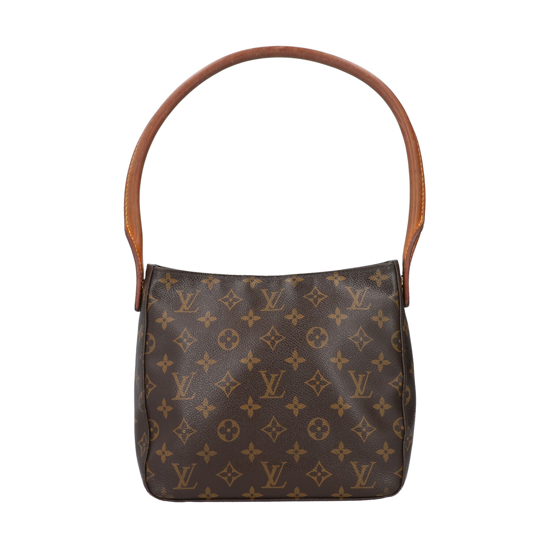 LOUIS VUITTON Schultertasche "LOOPING PM", Koll. 2005.Monogram Canvas Serie, breiter - Bild 4 aus 8