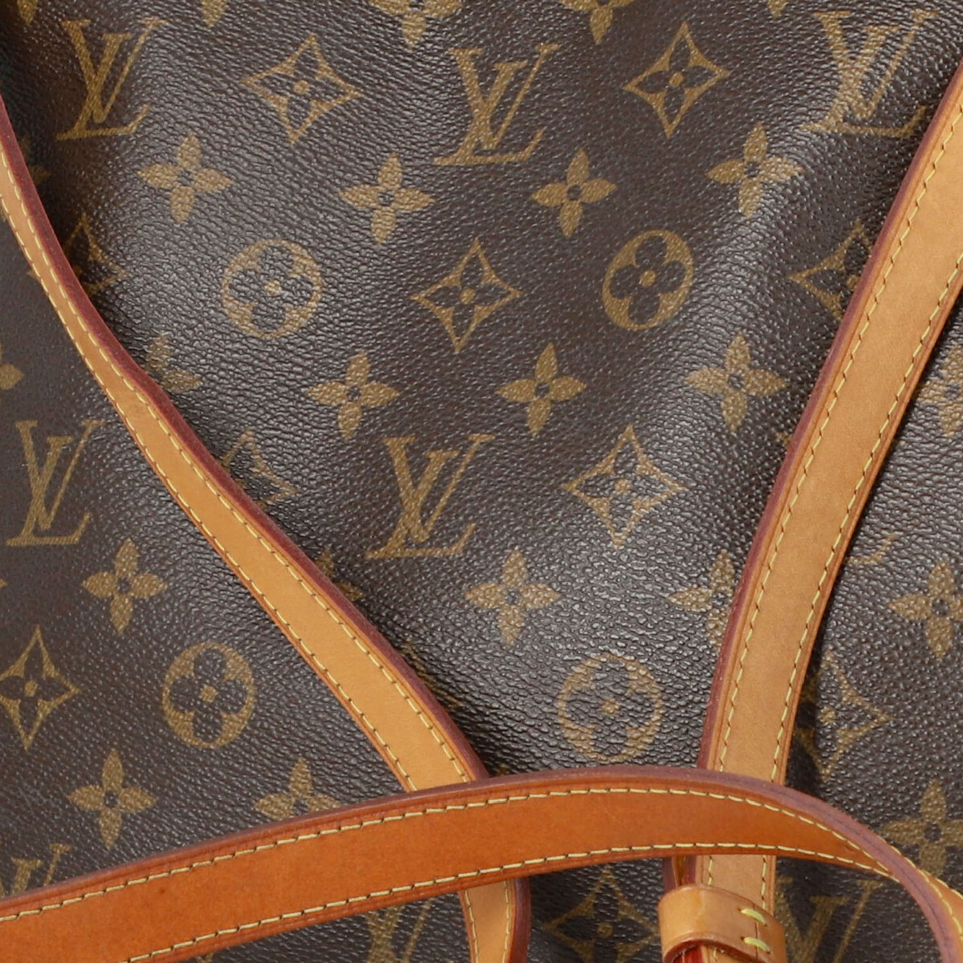 LOUIS VUITTON Umhängetasche "ODEON PM", Koll. 2014.Monogram Canvas Serie mit naturbelassenem - Bild 7 aus 8