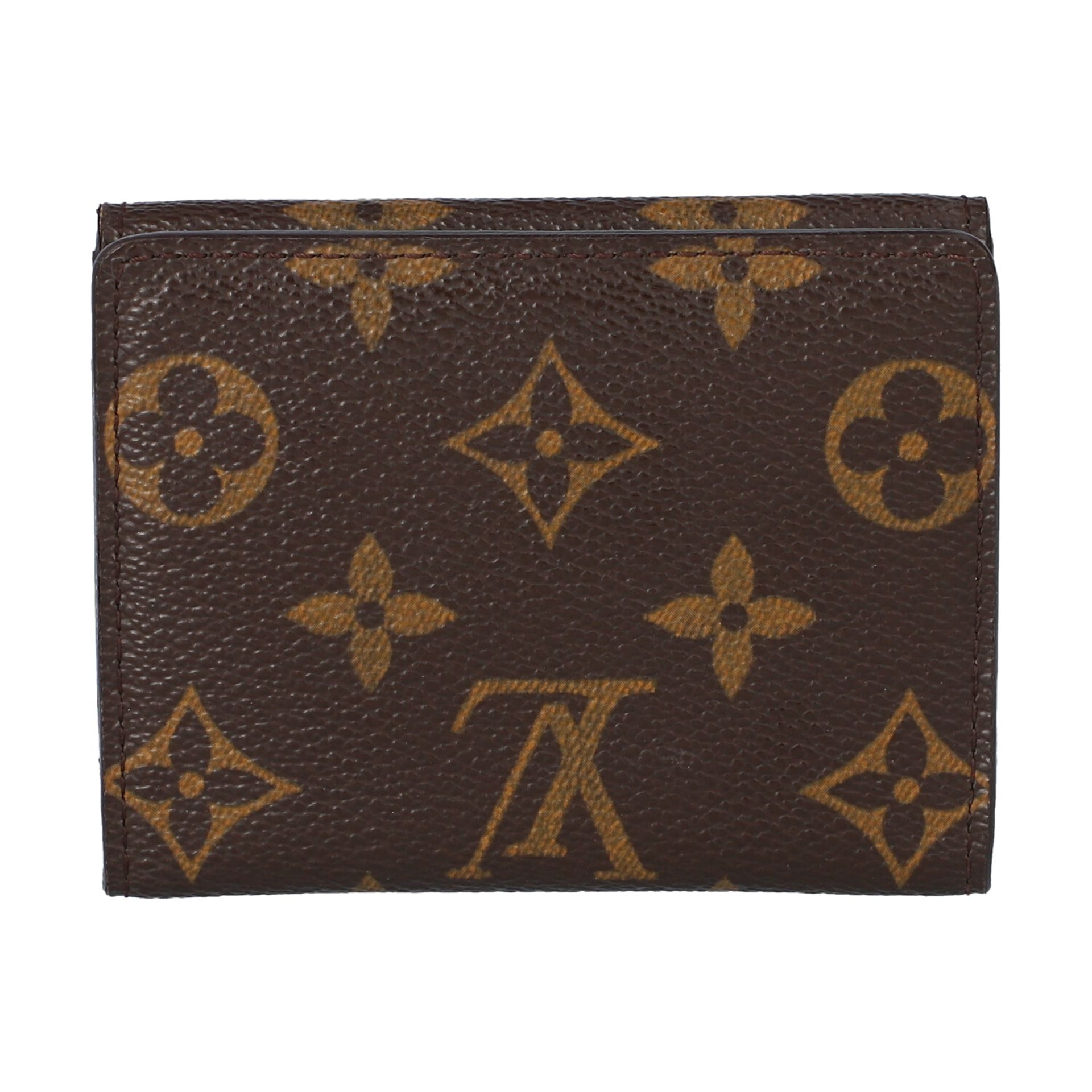 LOUIS VUITTON Etui "LUDLOW", Koll. 2003.Monogram Canvas Serie mit goldfarbenem Druckknopfverschluss. - Bild 4 aus 5