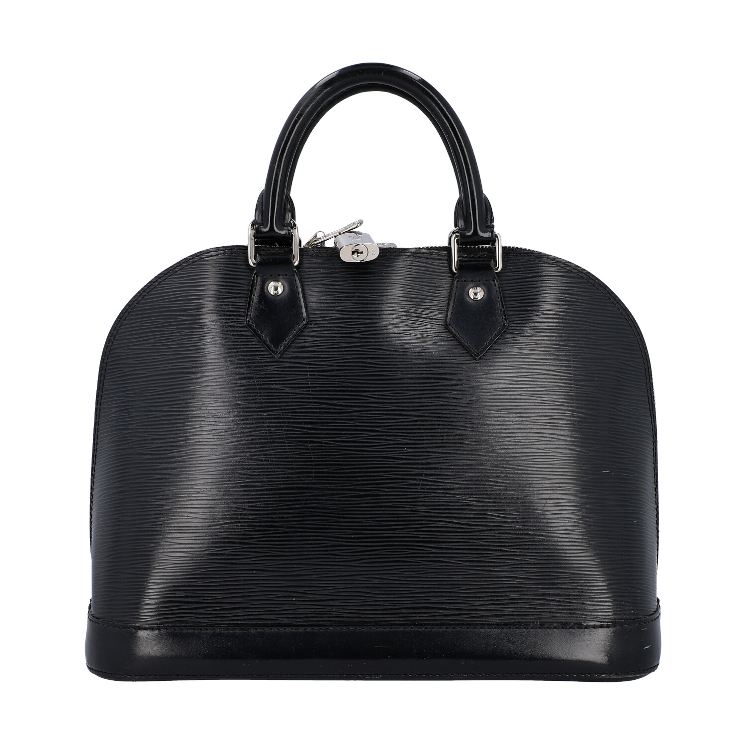 LOUIS VUITTON Handtasche "ALMA PM", Koll. 2011.Akt. NP.: 1.680,-€. Epi Leder Serie in Schwarz mit - Image 4 of 8