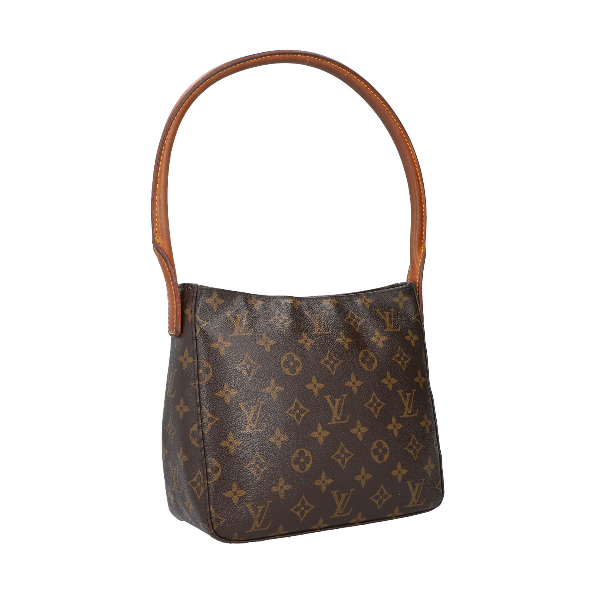 LOUIS VUITTON Schultertasche "LOOPING PM", Koll. 2005.Monogram Canvas Serie, breiter - Bild 2 aus 8