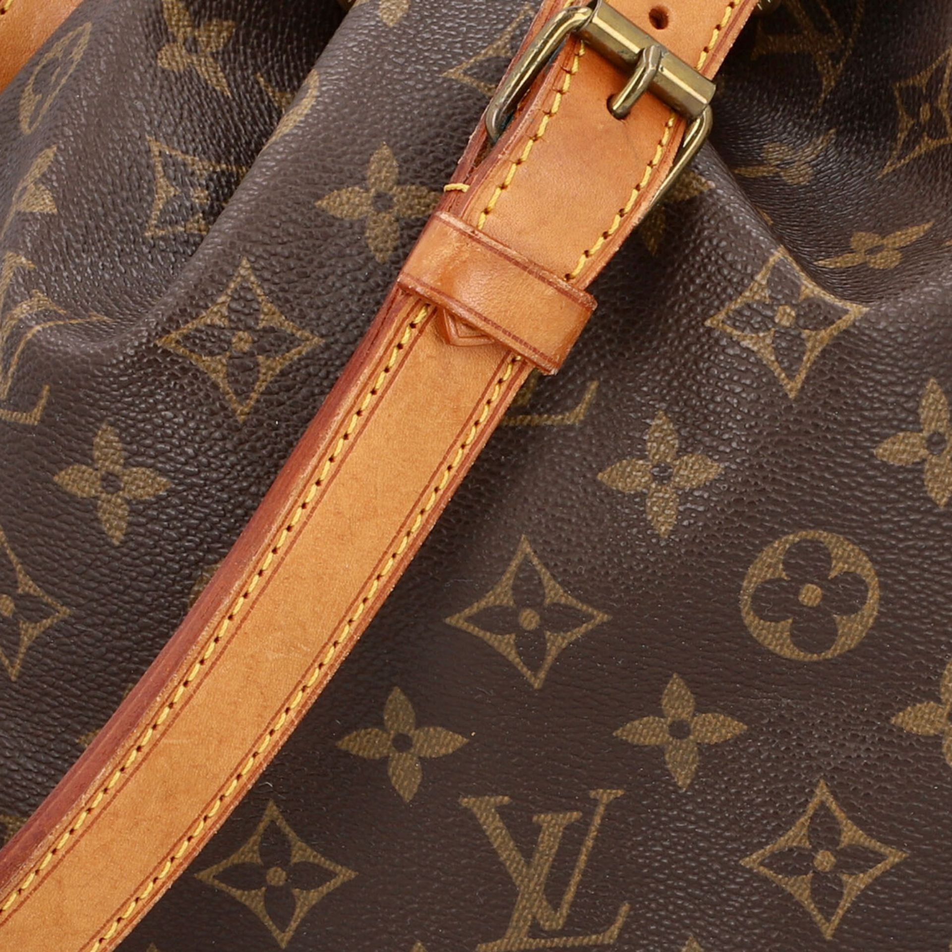 LOUIS VUITTON VINTAGE Beuteltasche "NOÉ", Koll. 1992.Akt. NP.: 1.020,-€. Monogram Canvas Serie mit - Bild 7 aus 8