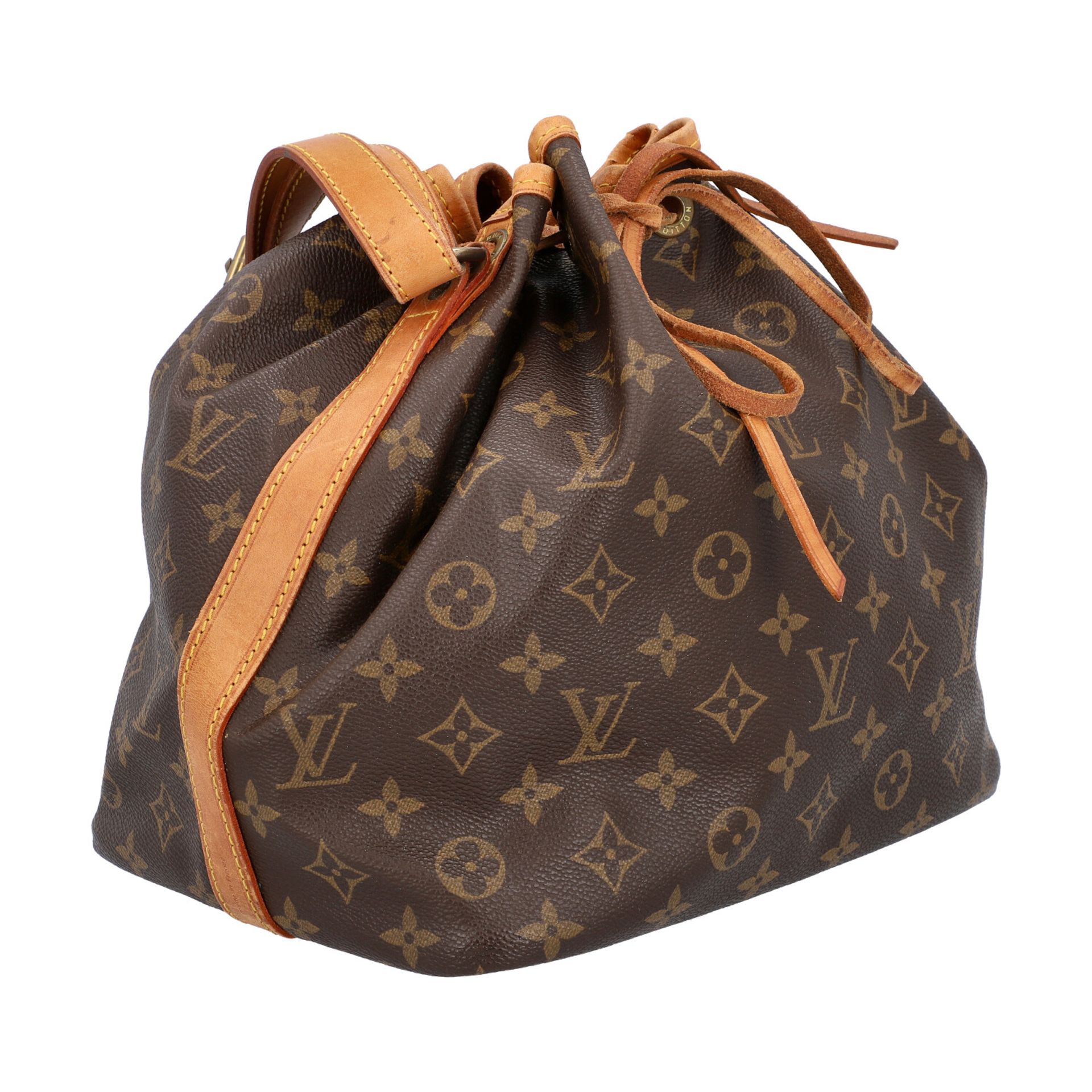 LOUIS VUITTON VINTAGE Beuteltasche "NOÉ", Koll. 1992.Akt. NP.: 1.020,-€. Monogram Canvas Serie mit - Bild 2 aus 8