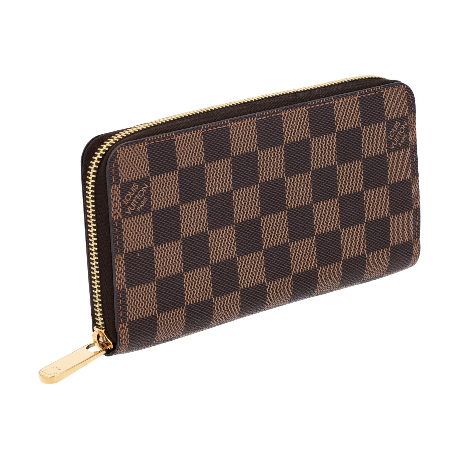 LOUIS VUITTON Portemonnaie "ZIPPY WALLET", Koll. 2017Akt. NP.: 575,-€. Damier Ebene Serie, - Bild 2 aus 5