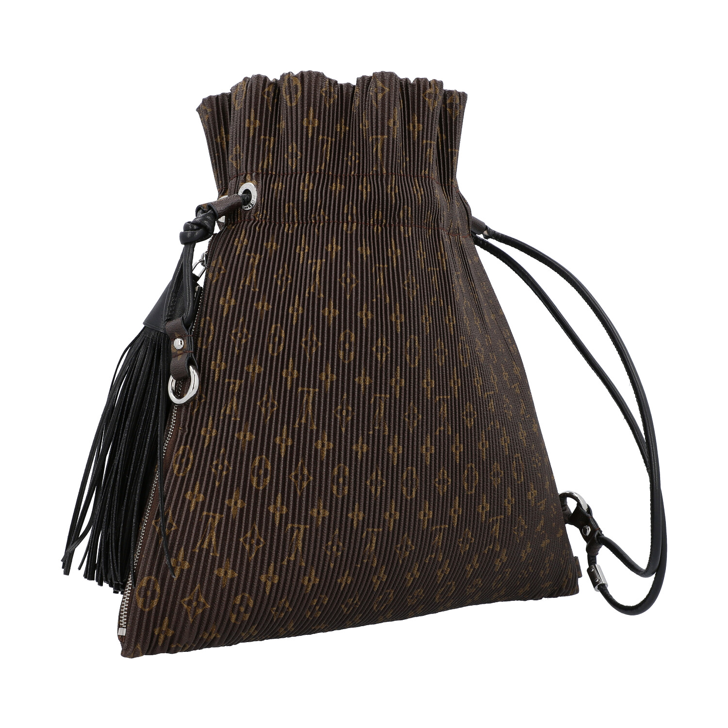 LOUIS VUITTON Beuteltasche "PLEATED EXPLORER BAG", Koll. Spring 2016 Ready to wear collection.NP. - Image 2 of 8