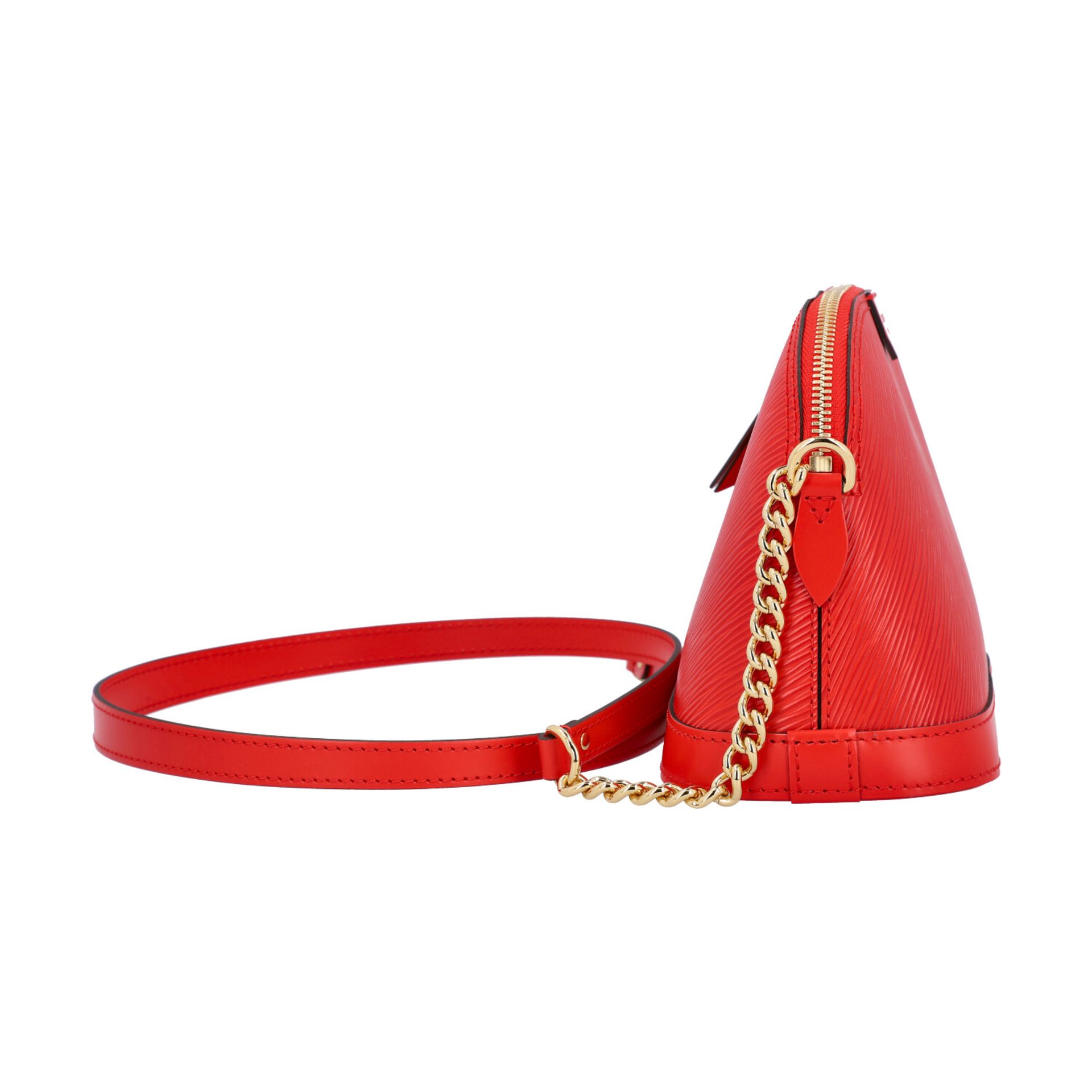 LOUIS VUITTON Umhängetasche "ALMA MINI COQUELICOT", Koll.: 2018. - Bild 3 aus 8