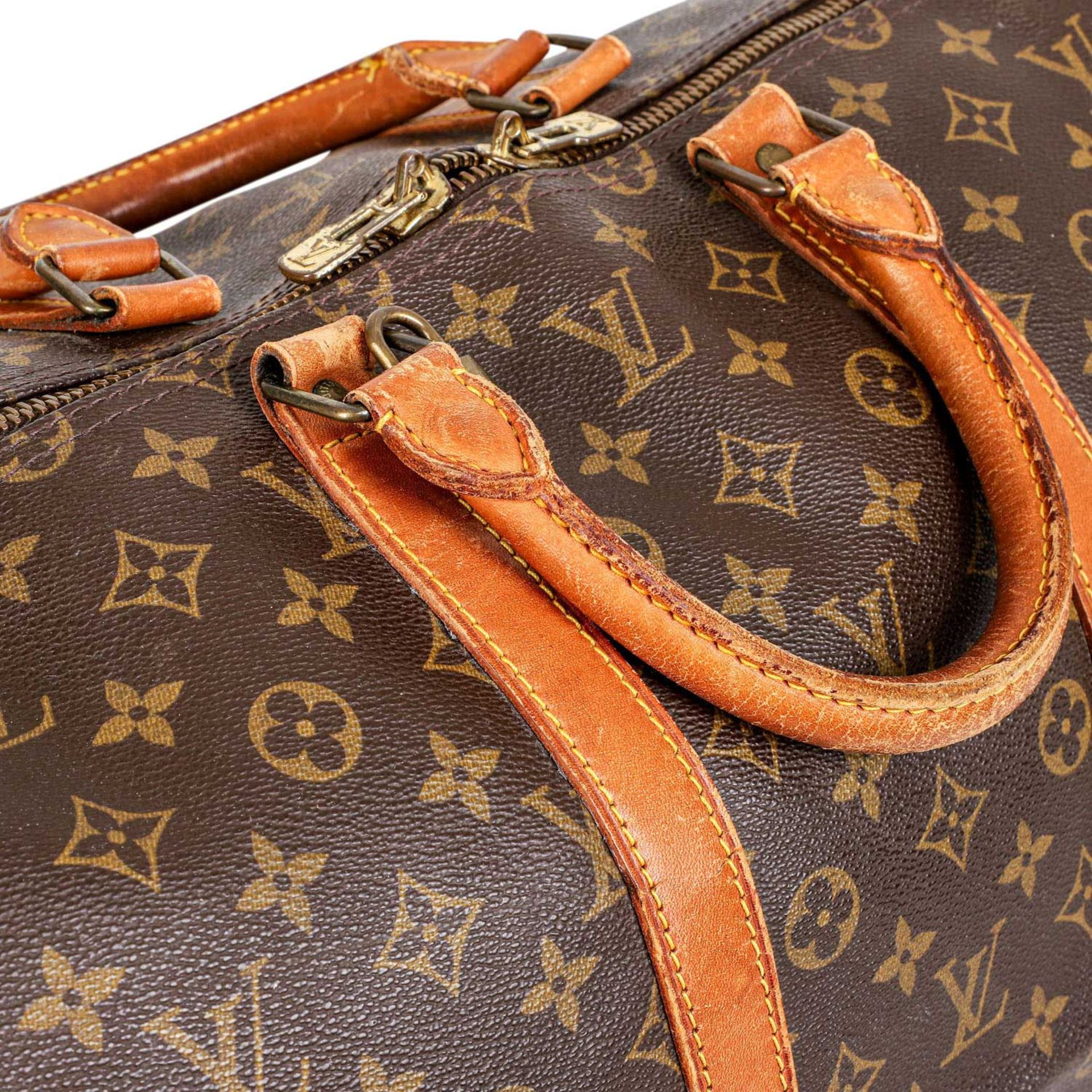 LOUIS VUITTON VINTAGE Weekender "KEEPALL 55", Koll. 1989. - Bild 7 aus 8