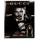 DAVIDOFF Reklame "GOODLIFE ITS IN YOU" und GUCCI Reklame "MADE TO MEASURE".