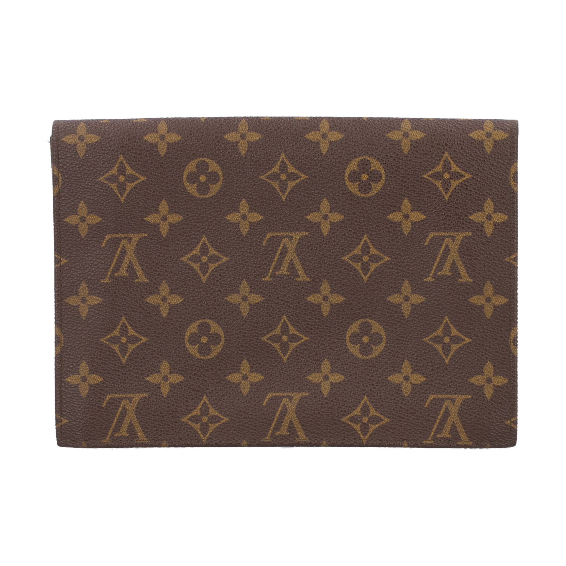 LOUIS VUITTON VINTAGE Clutch "RABAT", Koll.: 1991. - Bild 4 aus 5