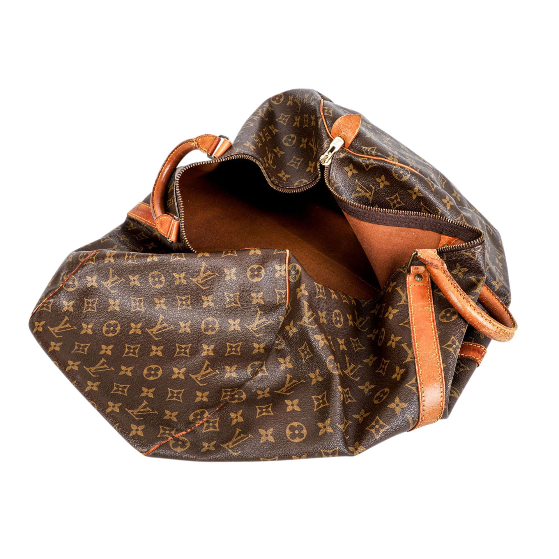 LOUIS VUITTON VINTAGE Weekender "KEEPALL 55", Koll. 1989. - Bild 6 aus 8