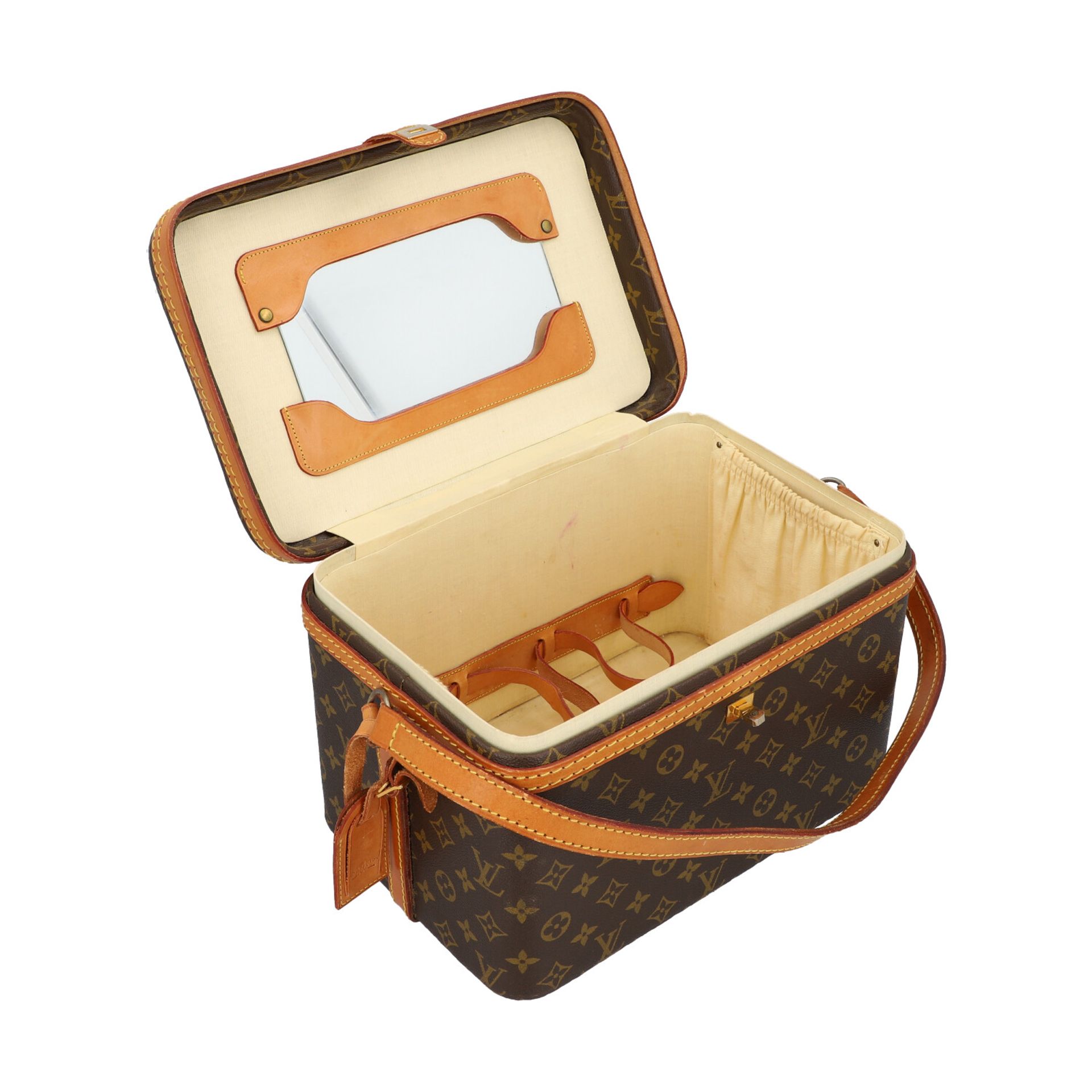 LOUIS VUITTON VINTAGE Vanity Case, 60er Jahre. - Bild 6 aus 6