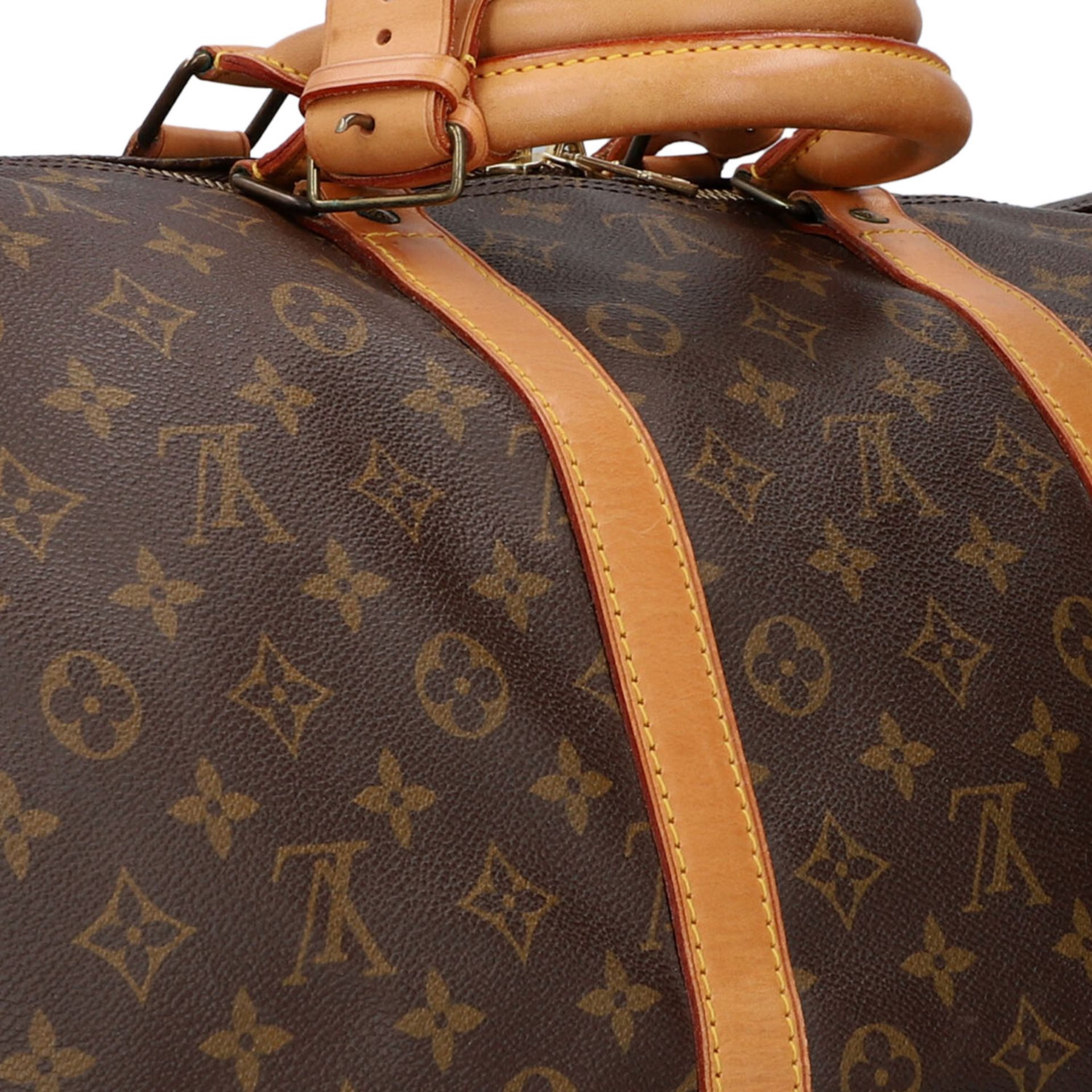 LOUIS VUITTON VINTAGE Weekender "KEEPALL 55", Koll. 1991. - Bild 7 aus 8