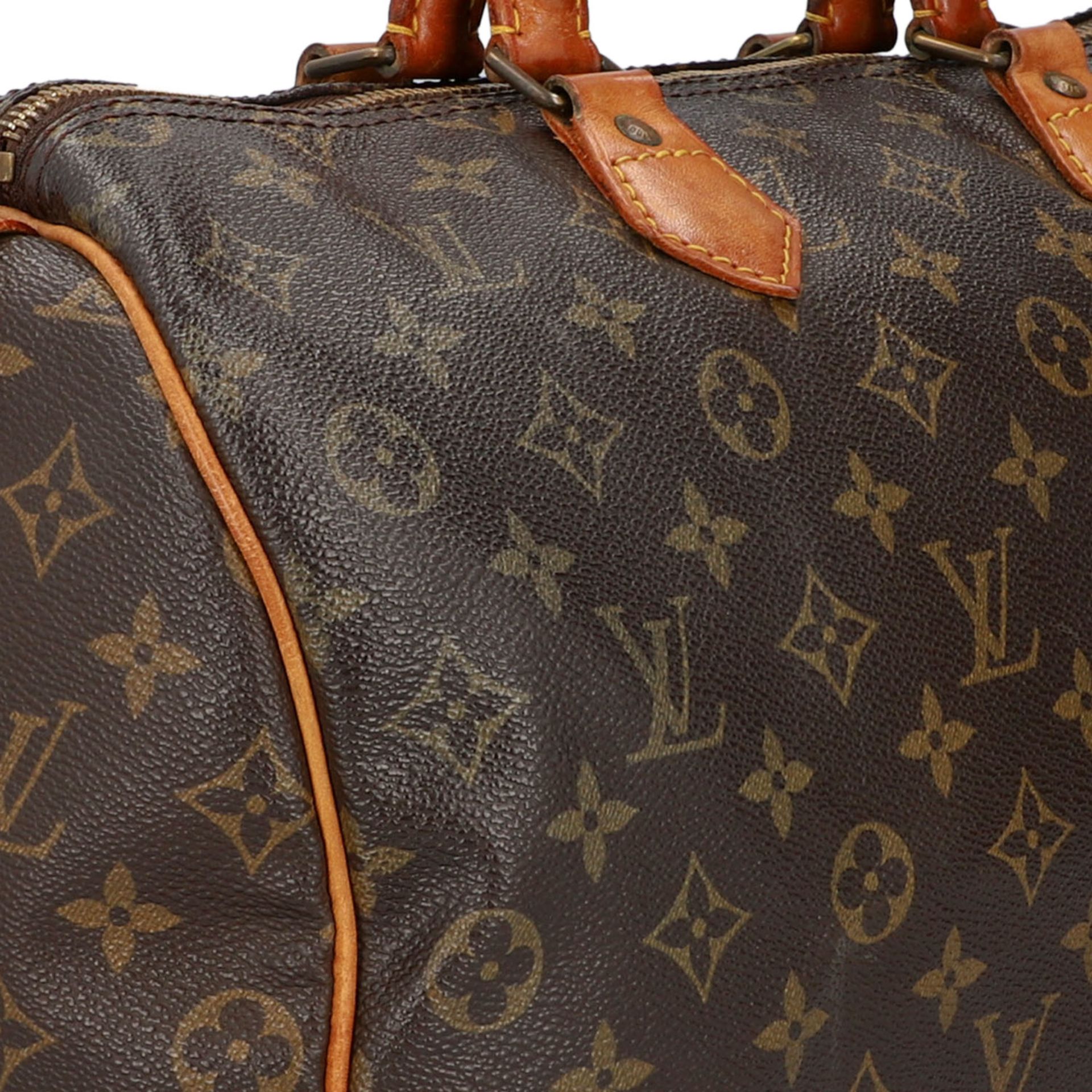 LOUIS VUITTON VINTAGE Handtasche "SPEEDY 35", Koll. 1986. - Bild 8 aus 8