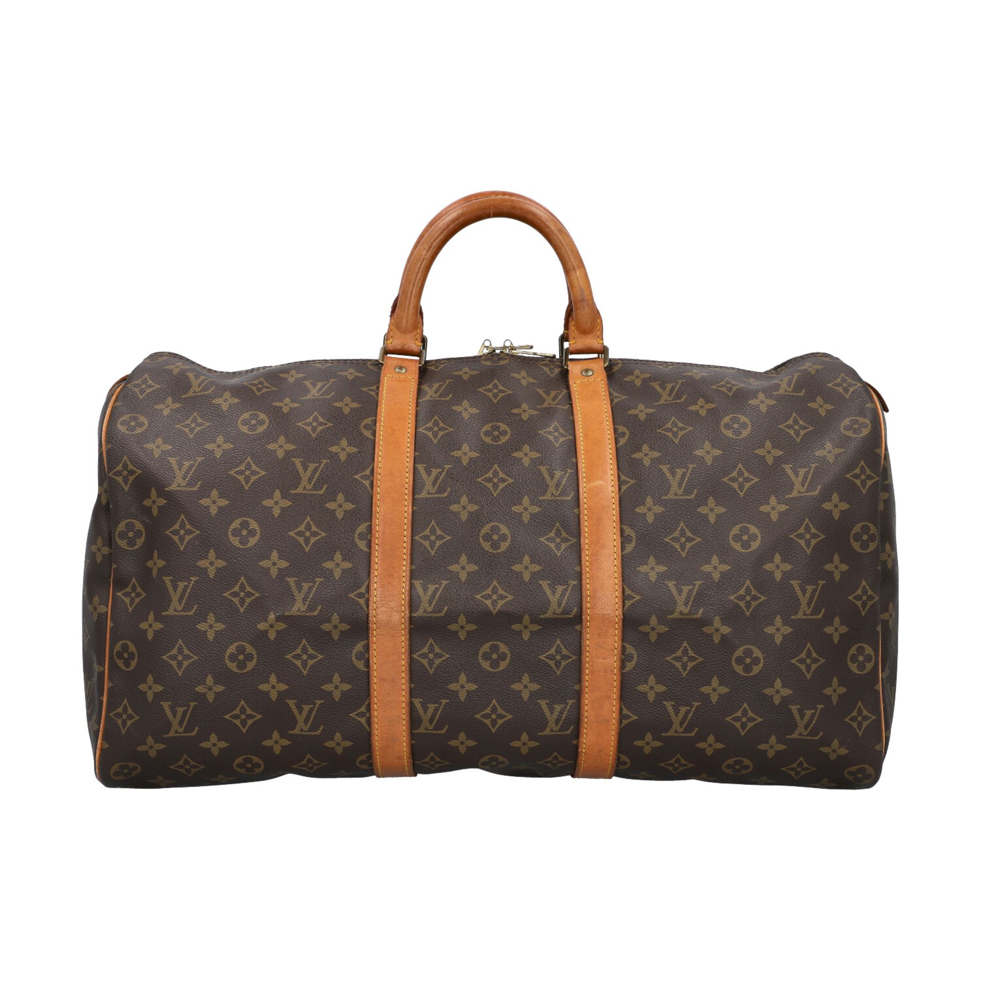 LOUIS VUITTON VINTAGE Weekender "KEEPALL 50", Koll. 1990.