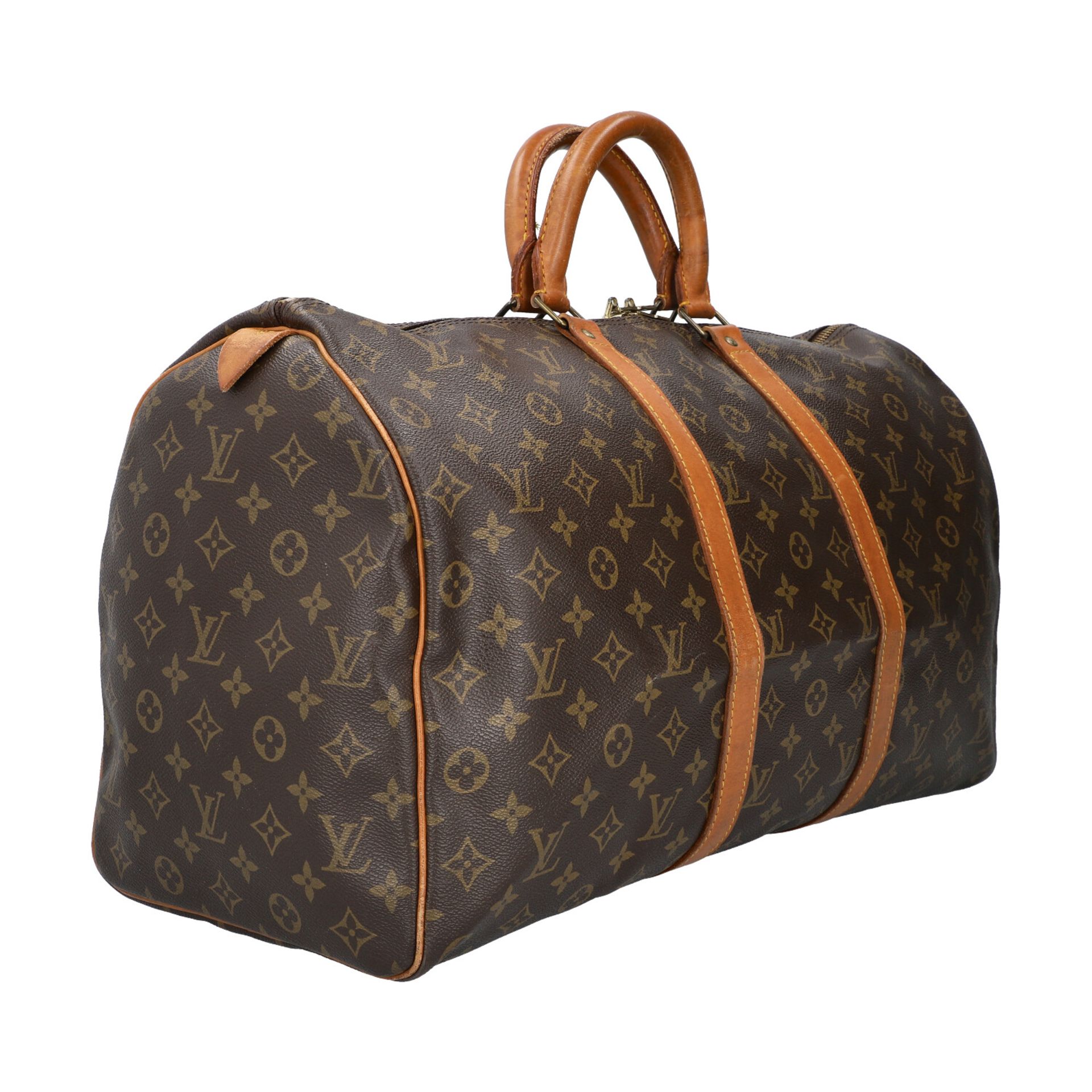 LOUIS VUITTON VINTAGE Weekender "KEEPALL 50", Koll. 1990. - Bild 2 aus 8