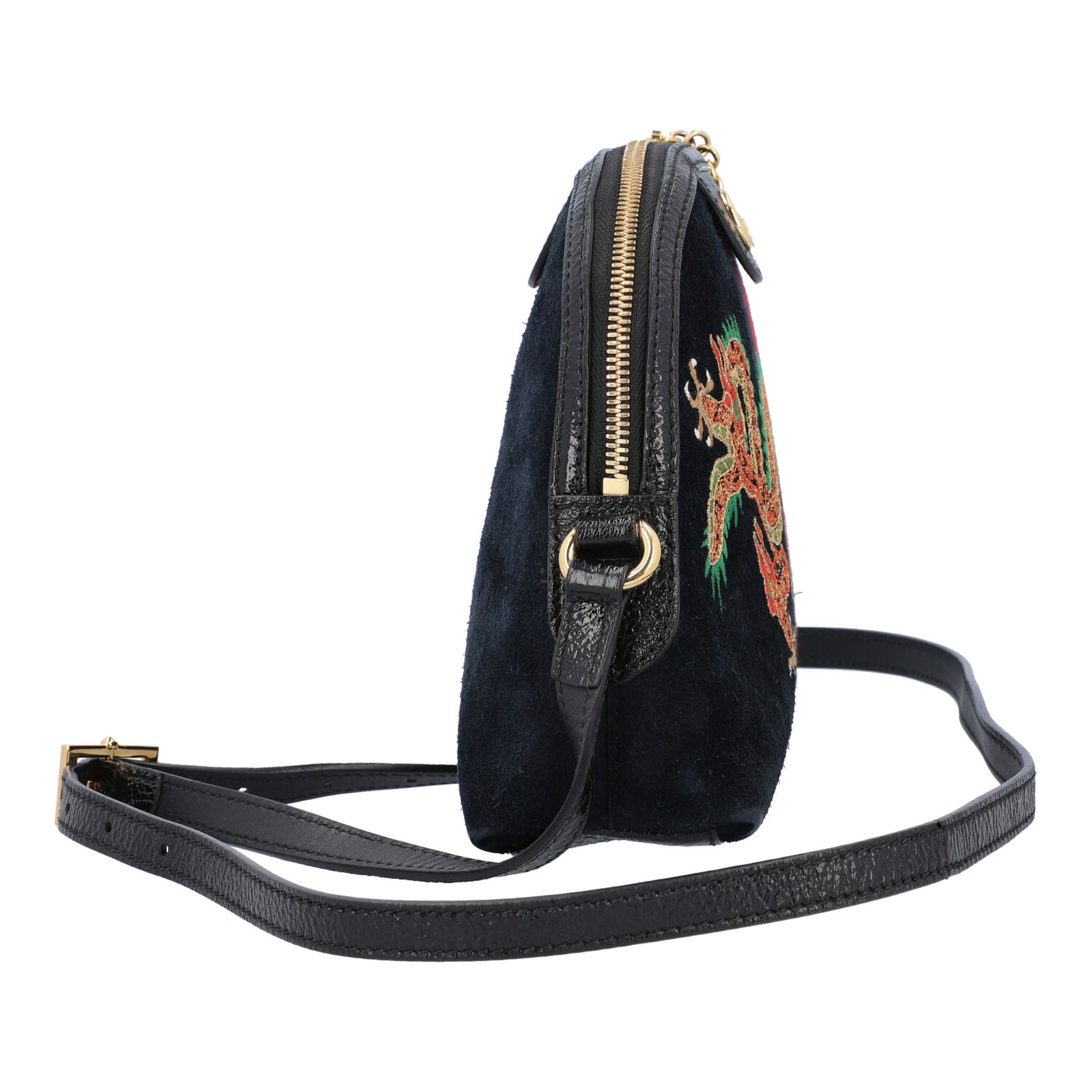 GUCCI Umhängetasche "EMBROIDERED GG OPHIDIA", NP. ca.: 1.500,-€. - Bild 3 aus 8