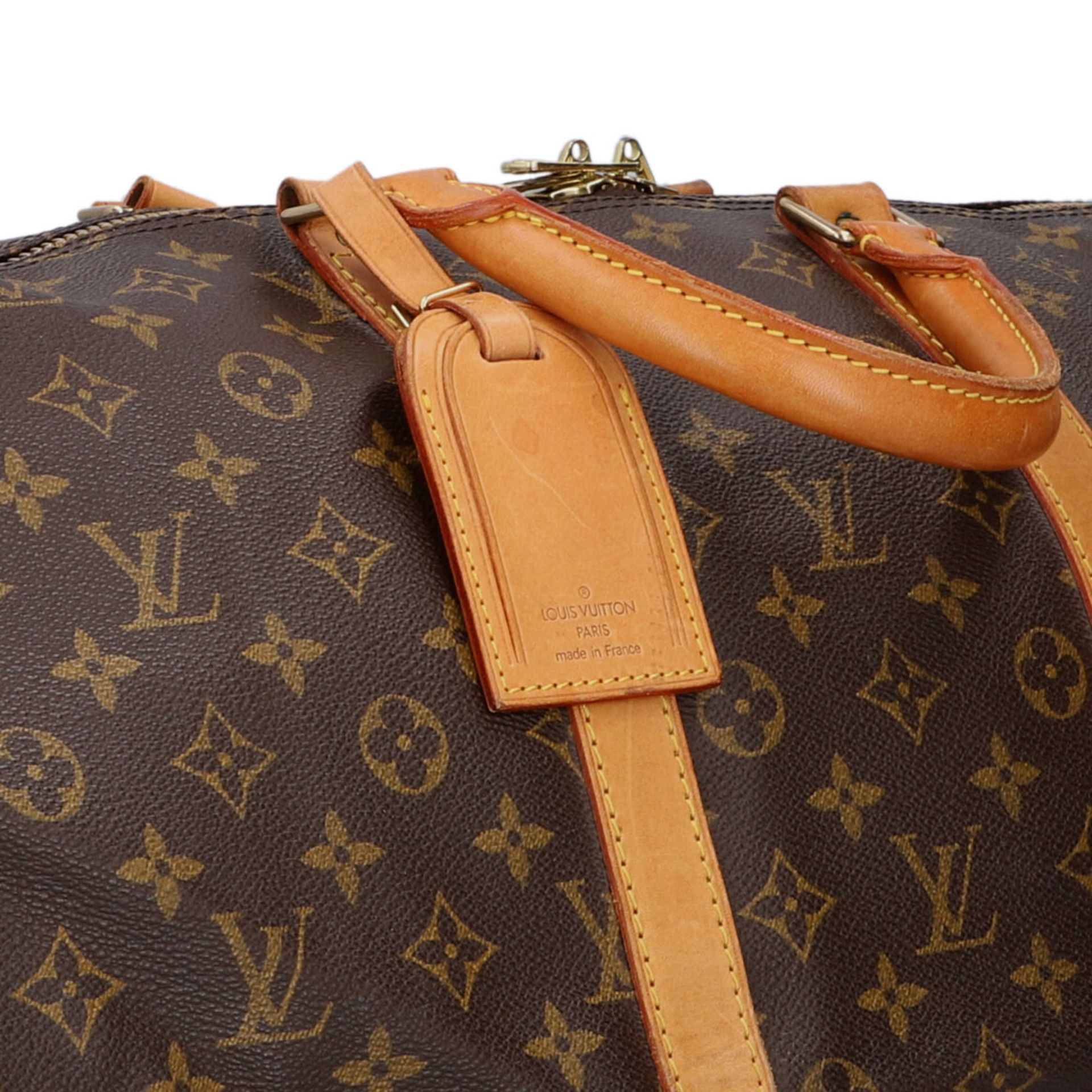 LOUIS VUITTON VINTAGE Weekender "KEEPALL 55", Koll.: 1993, akt. NP.: 1.240,-€. - Bild 8 aus 8