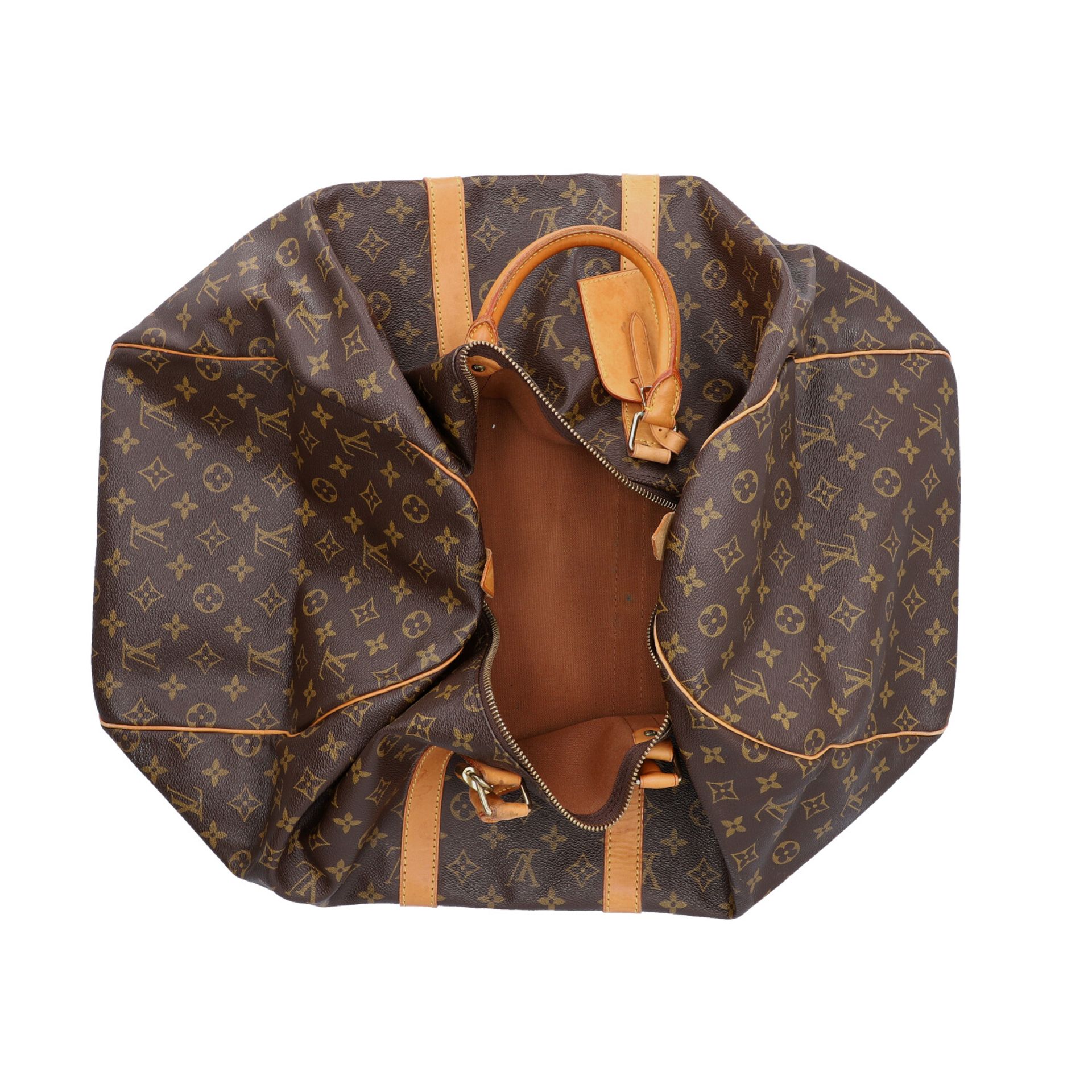 LOUIS VUITTON VINTAGE Weekender "KEEPALL 55", Koll.: 1993, akt. NP.: 1.240,-€. - Bild 6 aus 8