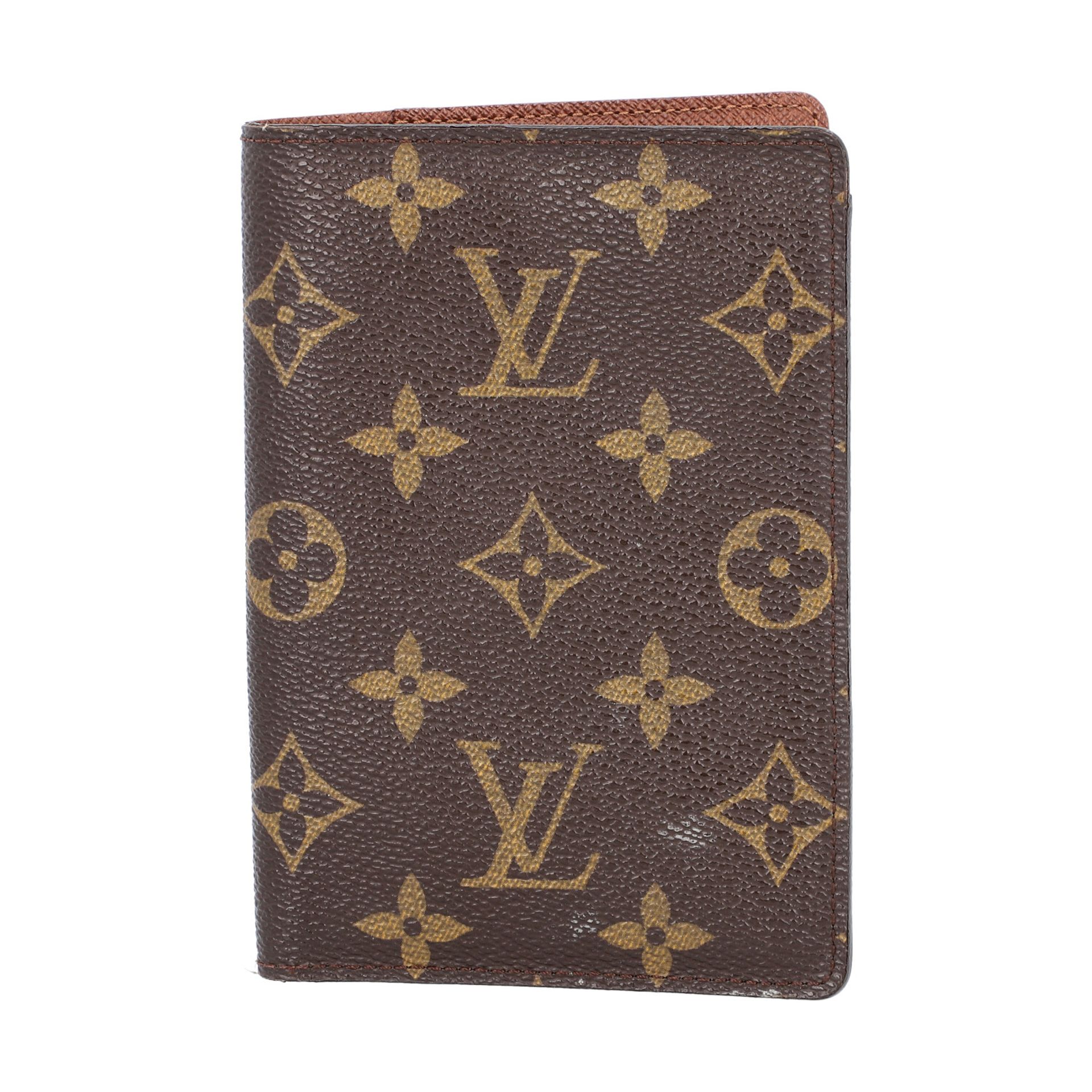 LOUIS VUITTON Reisepass-Hülle, Koll.: 2013, akt. NP.: 245,-€.