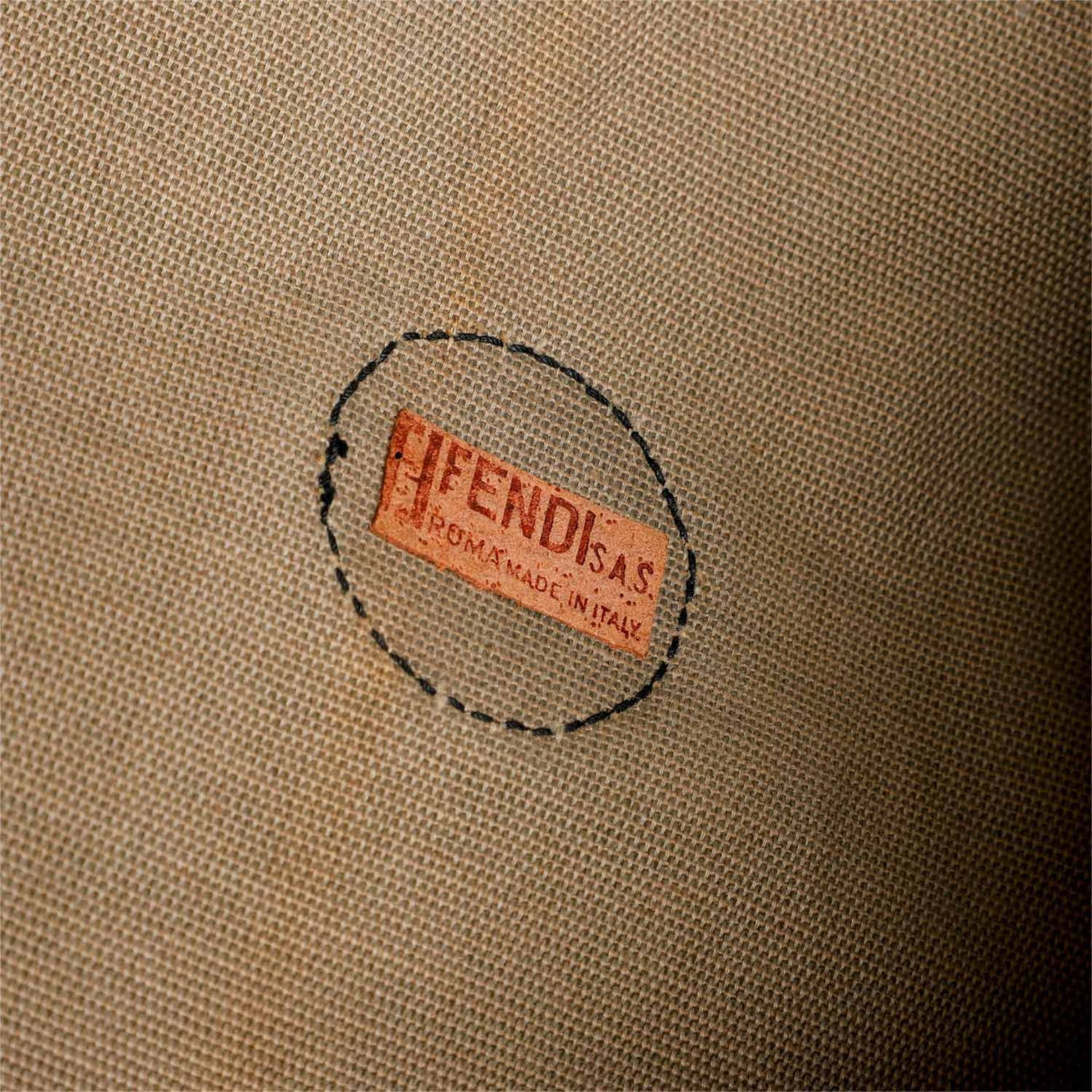 FENDI VINTAGE Kleidersack. - Bild 7 aus 7