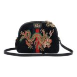 GUCCI Umhängetasche "EMBROIDERED GG OPHIDIA", NP. ca.: 1.500,-€.