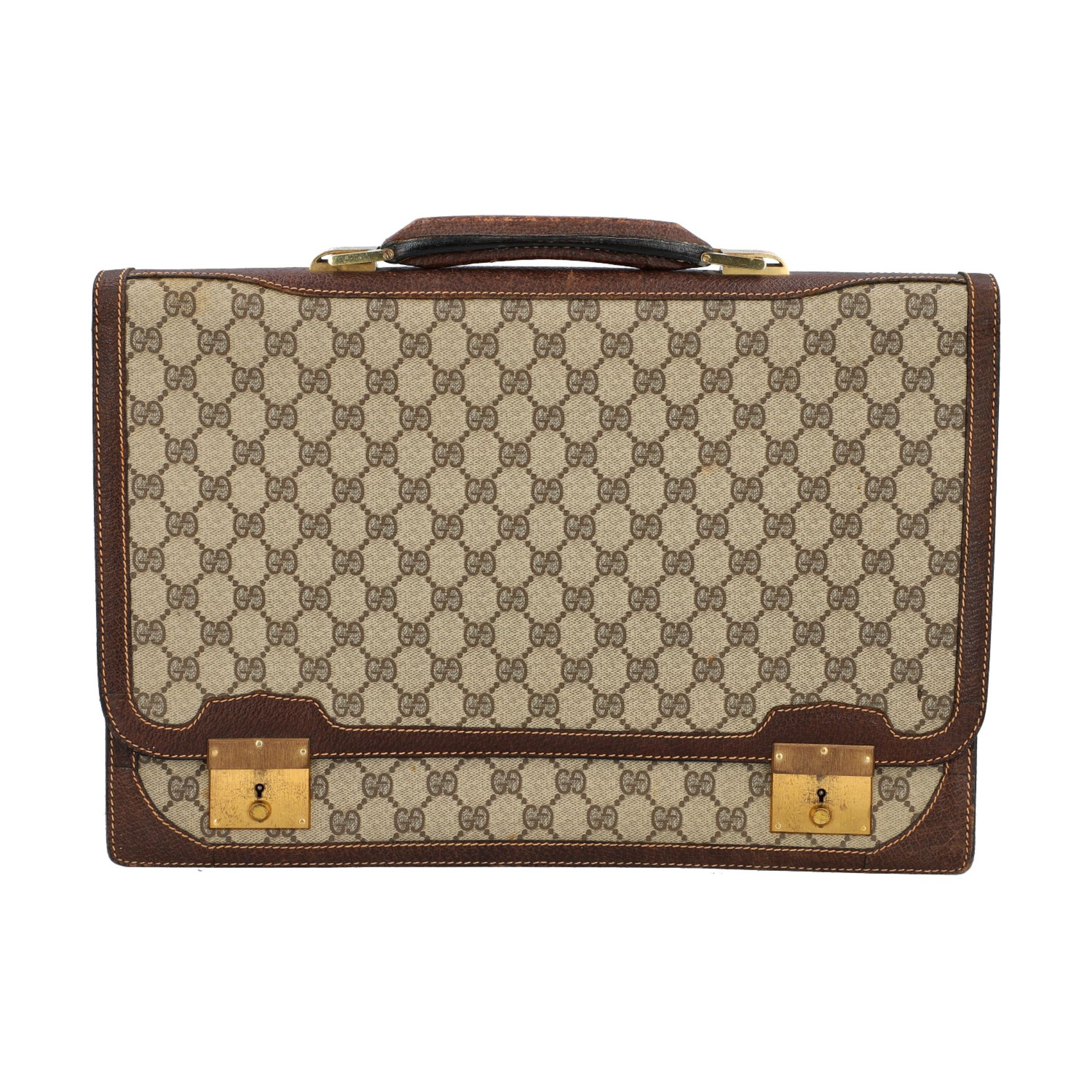 GUCCI VINTAGE Aktentasche.