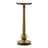 Indian brass oil lamp