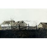 Andrew Wyeth (American 1917-2009). ‘The Mill’ (Brintons Mill 1958). Lithograph. Framed and glazed.