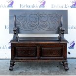 Oak Monks bench