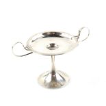 Silver tazza by John Round, Sheffield 1907