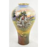 Royal Bonn vase decorated with shepherdessesThis lot is being sold on behalf of Woking and Sam Beare