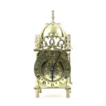 Modern Brass lantern clock