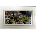 Peter Curling Royal Ascot Jubilee year 2002, limited edition print 15/950