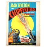 Jack Hylton and Chipperfields gigantic animal Circus fun fair and menagerie, original hand painted